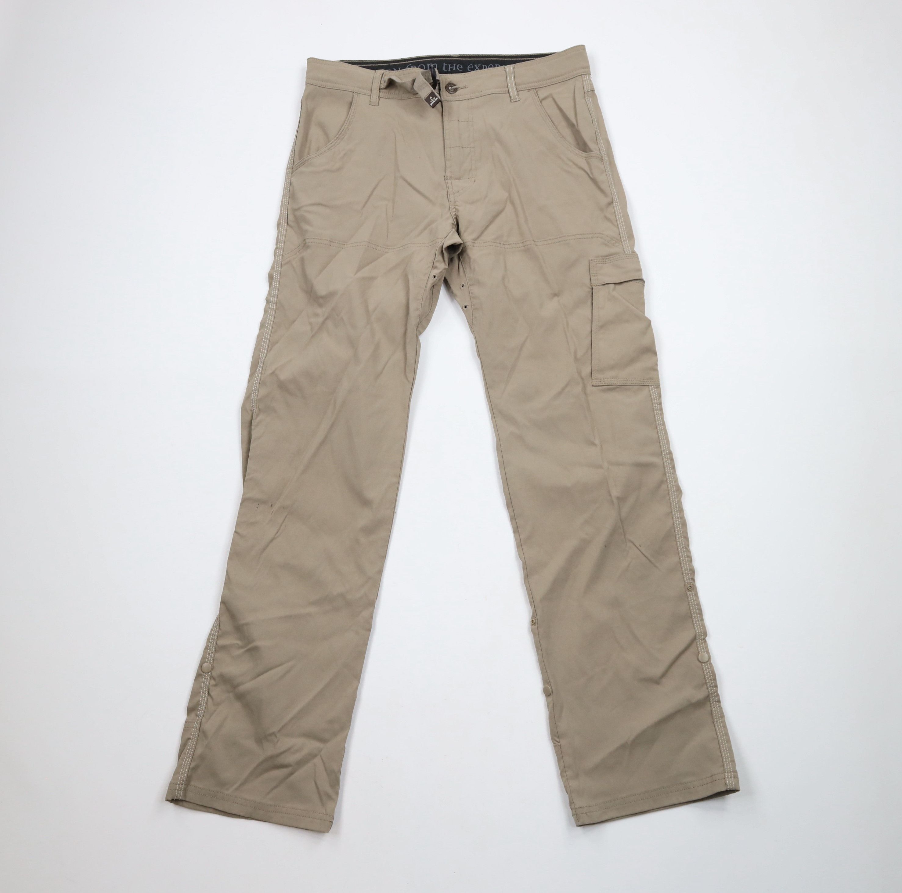 Prana × Vintage prAna Breathe Belted Stretch Zion 2 Hiking Pants Beige Size US 32 / EU 48 - 1 Thumbnail