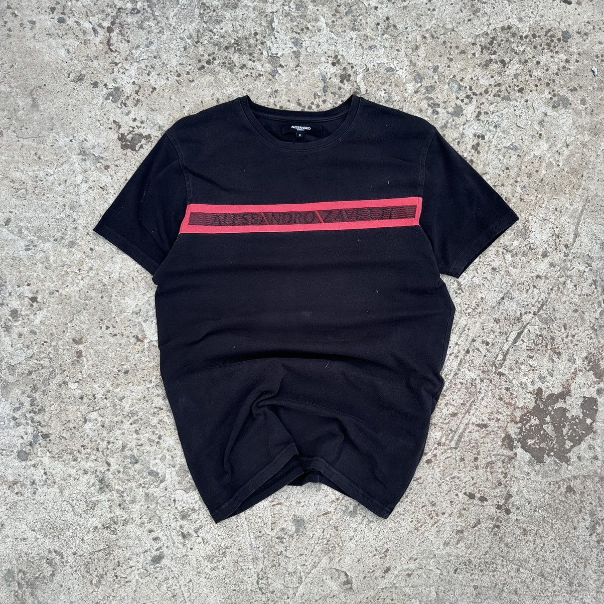 Alejandro Ingelmo Luxury Alessandro Zavetti T-shirts Big Logo Trashed Y2K Size US S / EU 44-46 / 1 - 2 Thumbnail