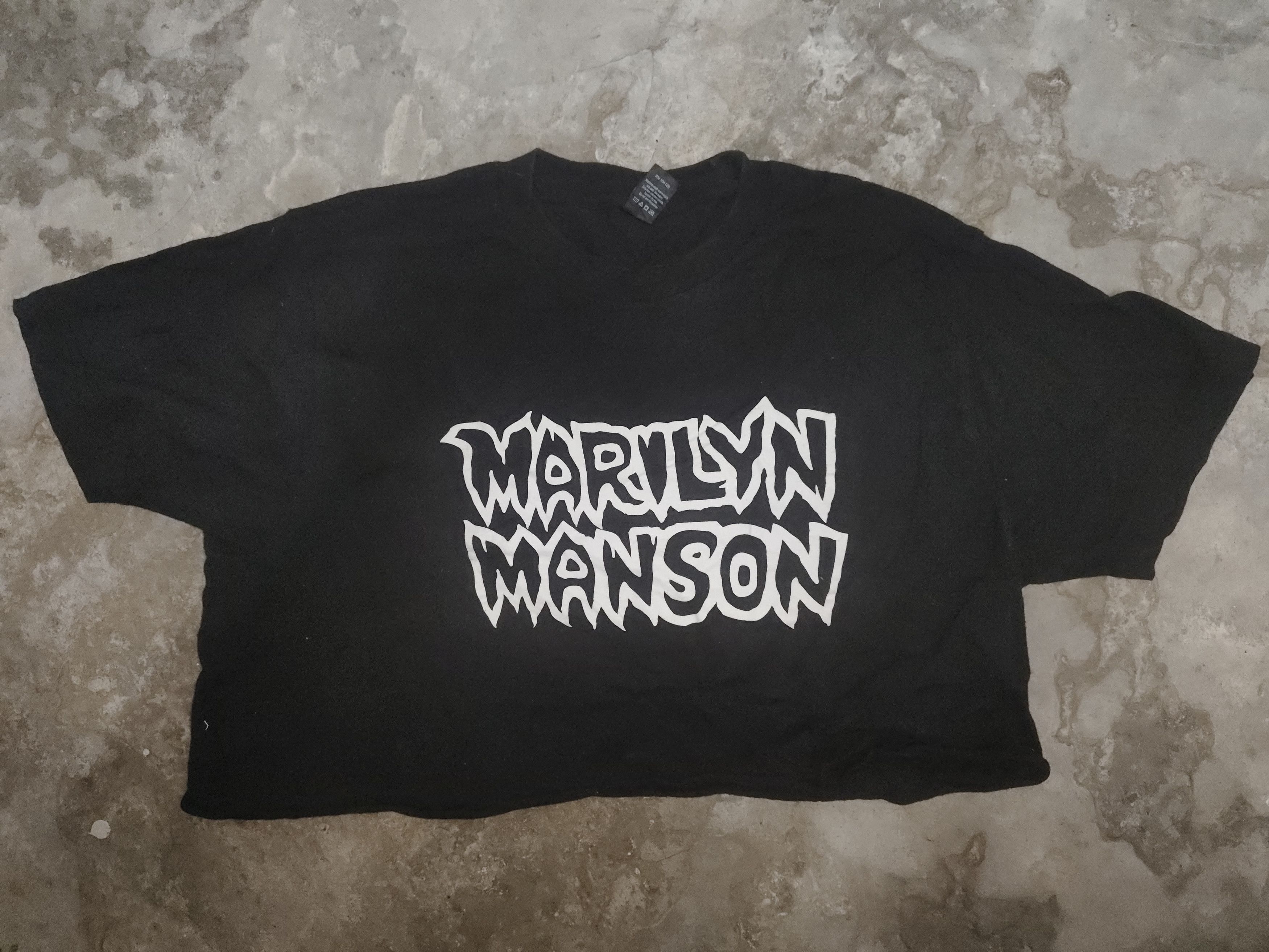 Marilyn Manson Marilyn Manson Crop Top Size M / US 6-8 / IT 42-44 - 1 Thumbnail