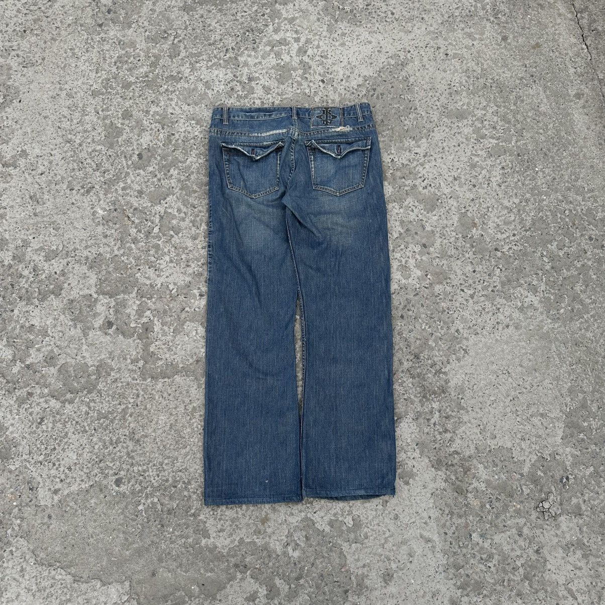 Japanese Brand VTG Japanese Style Denim Jeans W36xL34 Pants Crazy Fit C1 Size US 36 / EU 52 - 11 Thumbnail