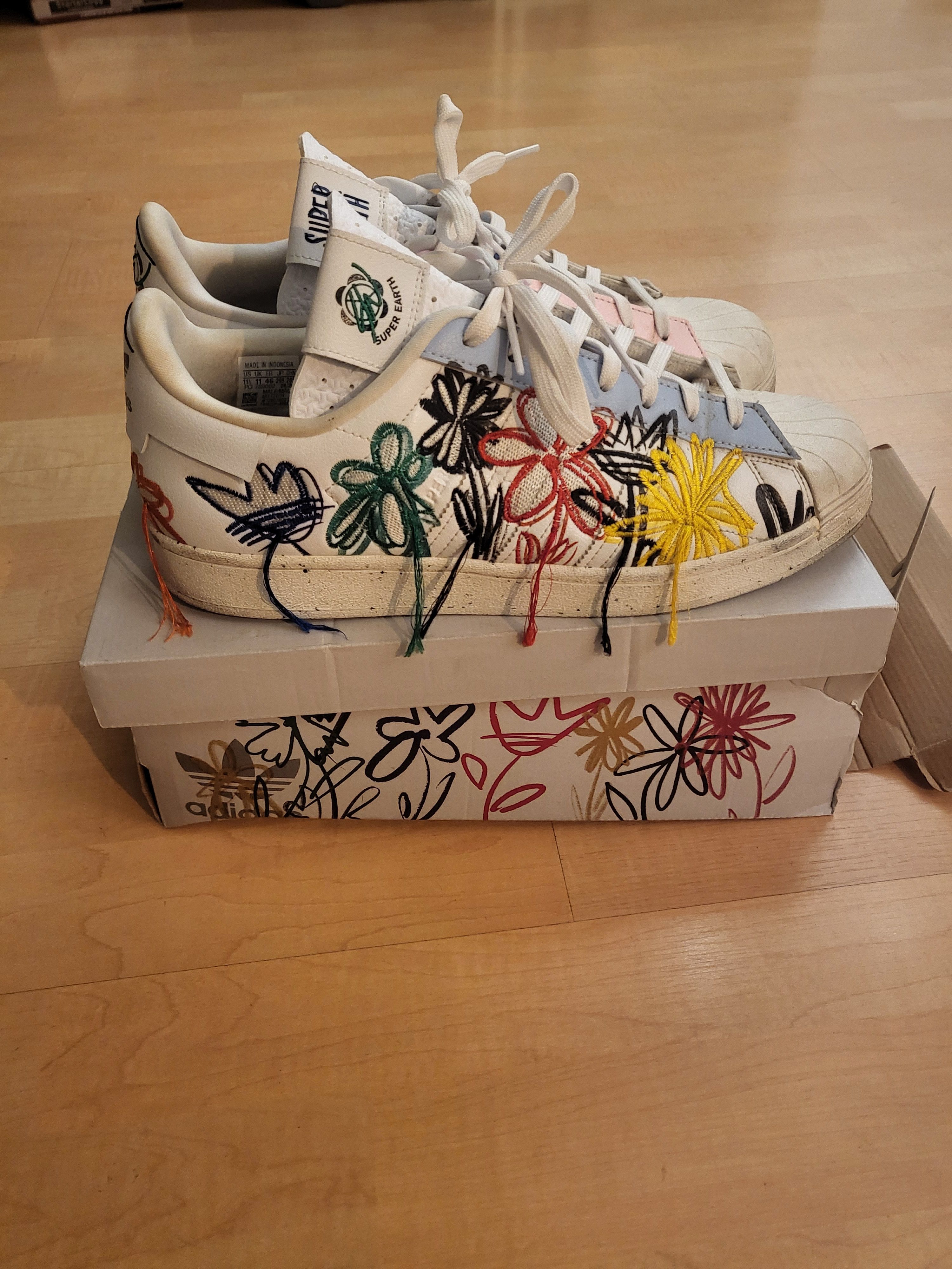 image of Sean Wotherspoon Adidas Super Earth Shoes, Men's (Size 11.5)