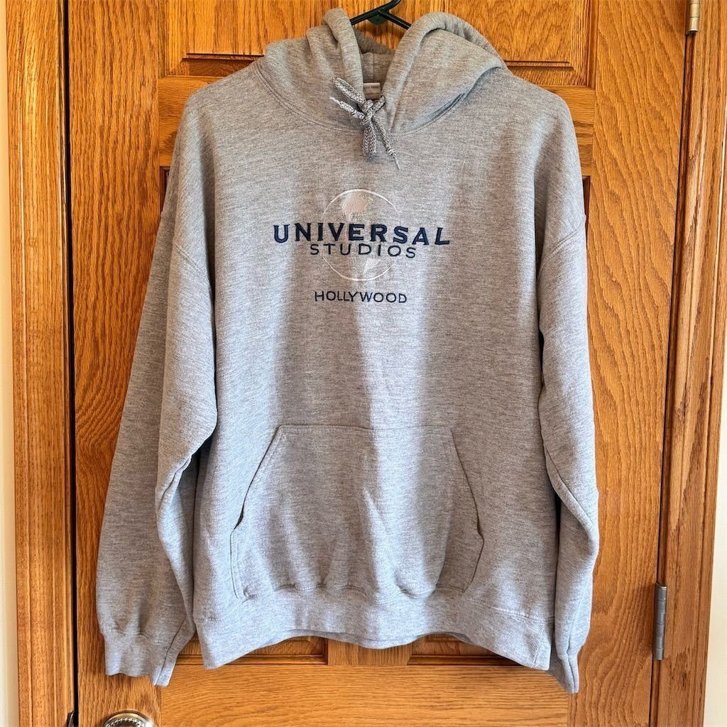 Universal Studios Universal Studios Unisex Gray Pullover Hoodie Size L Kangar Size US L / EU 52-54 / 3 - 1 Thumbnail