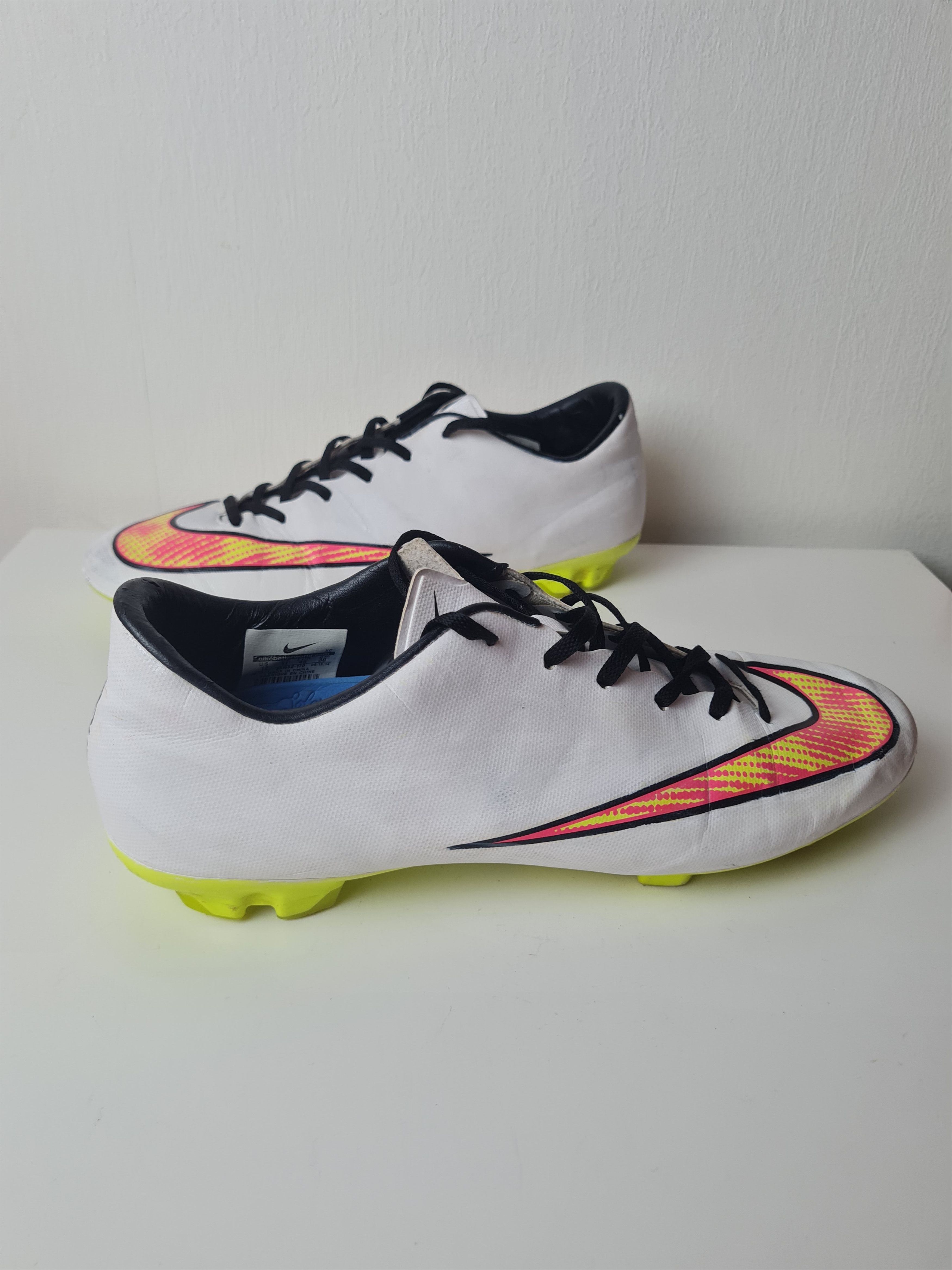 Nike Football Nike Mercurial Victory V FG White Volt Hyper Size US 12.5 / EU 45-46 - 10 Thumbnail