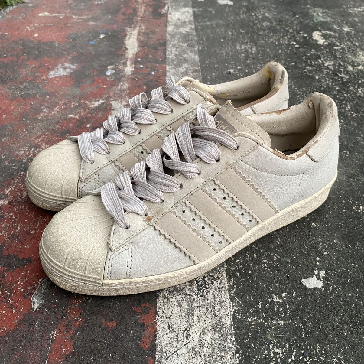 Adidas superstar 80s clear brown