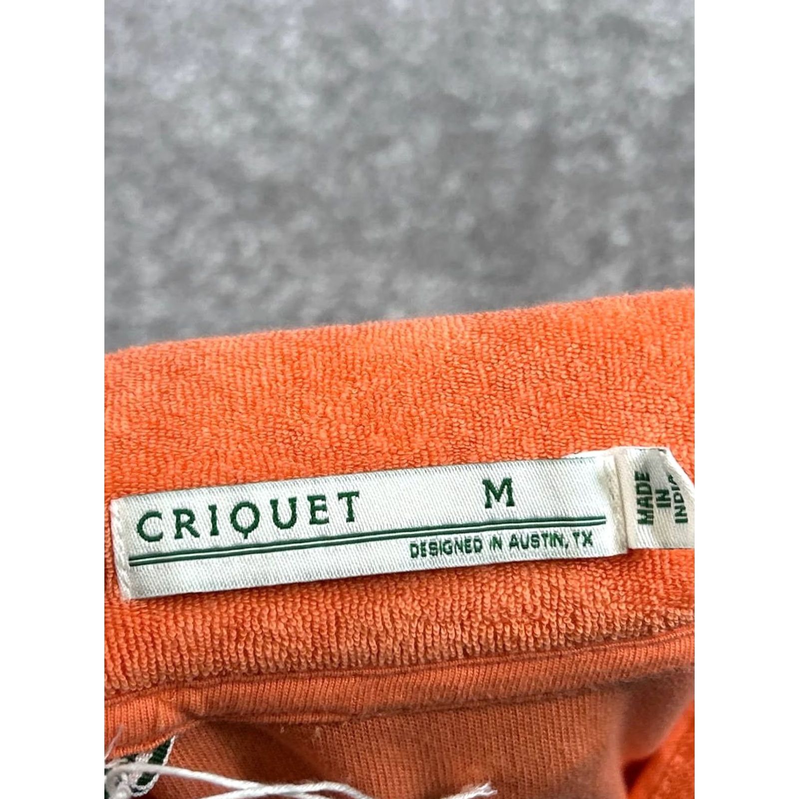 Vintage Criquet Shirt Mens M Orange Cotton Button Up Shirt Mens Orange Cotton Button-Up Vintage No Size US M / EU 48-50 / 2 - 3 Thumbnail