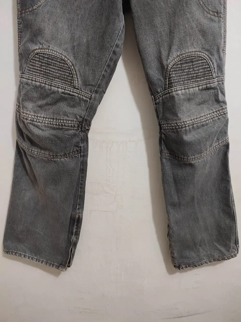 FCUK FCUK Biker Motorcycle Design Jeans Size US 29 - 10 Thumbnail