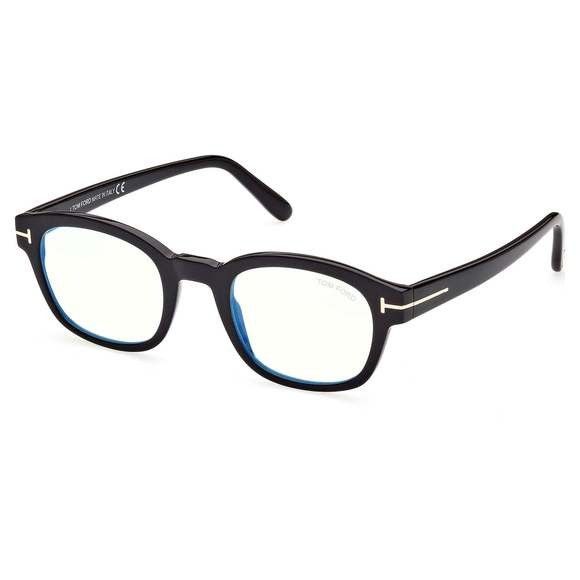 image of NWT Tom Ford Ft5808-B-001-49 49Mm Glasses in Black, Men's