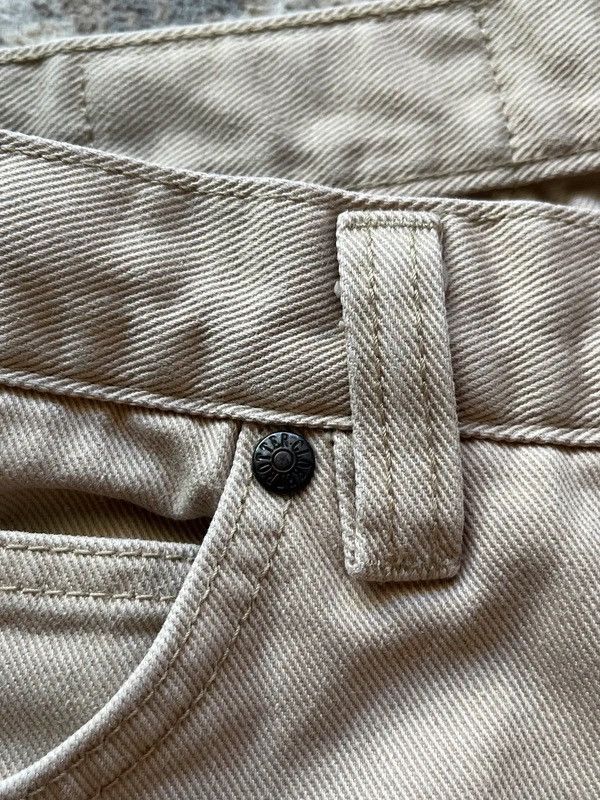 Other The World Sz W 36 L 32 Denim Jeans Beige Baggy Vintage 90s Size US 36 / EU 52 - 8 Thumbnail