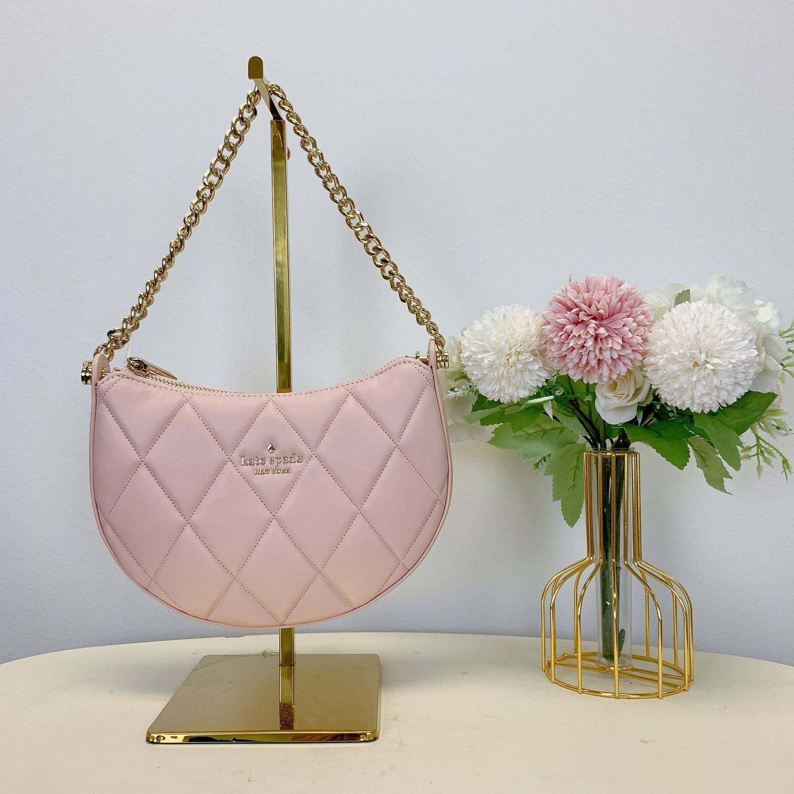 Kate Spade Kate Spade KC495 Carey Zip Top Crossbody IN PINK Size ONE SIZE - 3 Thumbnail