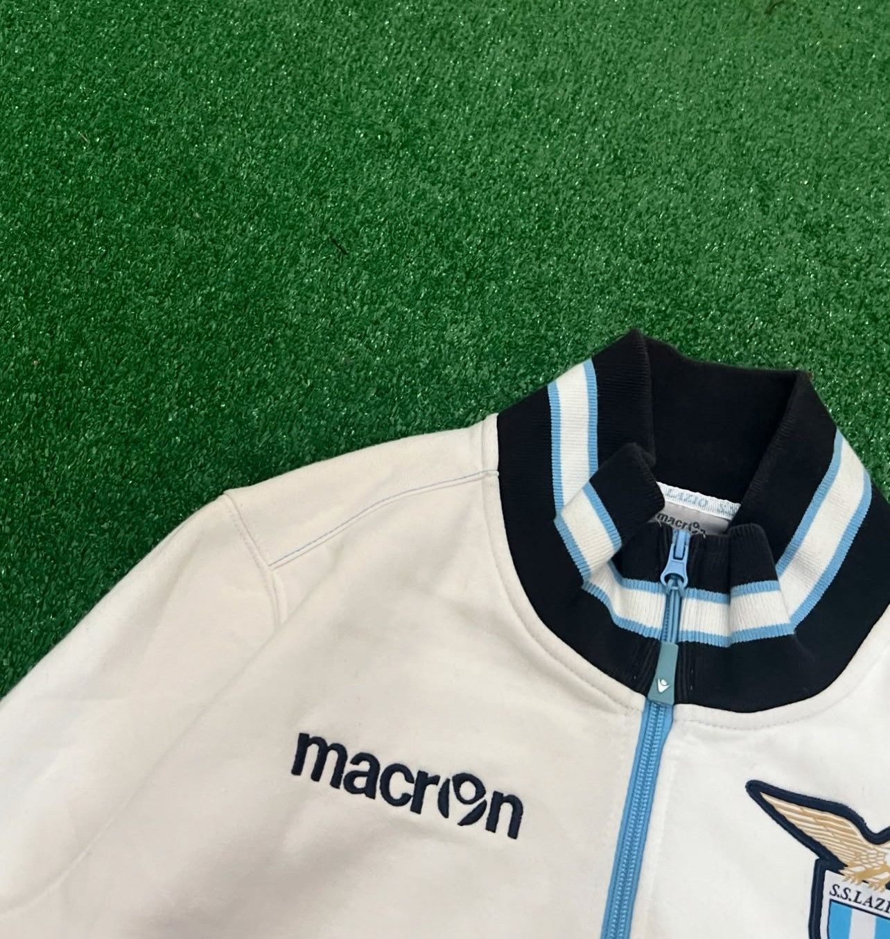 Macron × Vintage Lazio vintage zip-up Size US M / EU 48-50 / 2 - 3 Thumbnail