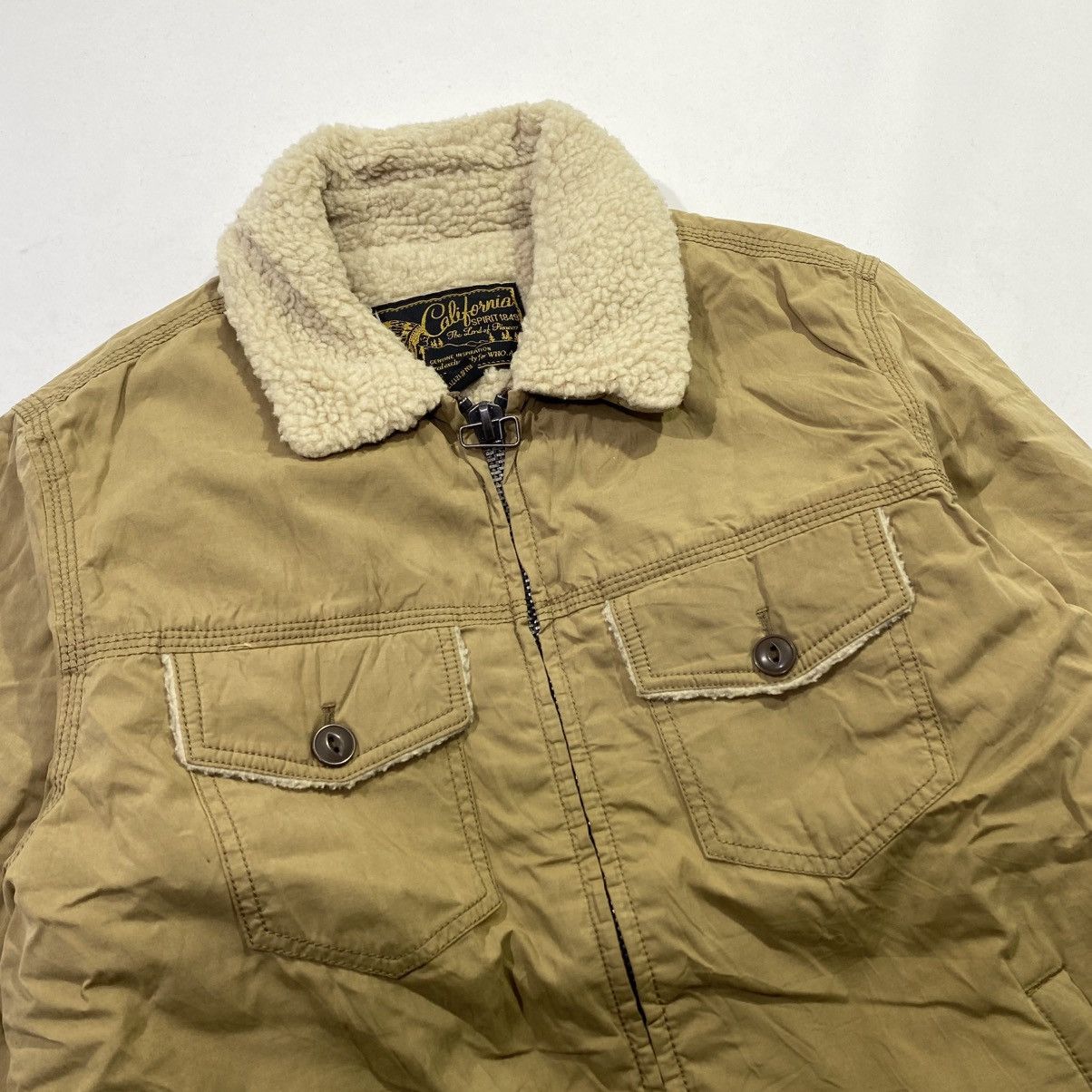 Who A.U. Who AU Sherpa Denim Jacket Size US M / EU 48-50 / 2 - 2 Thumbnail
