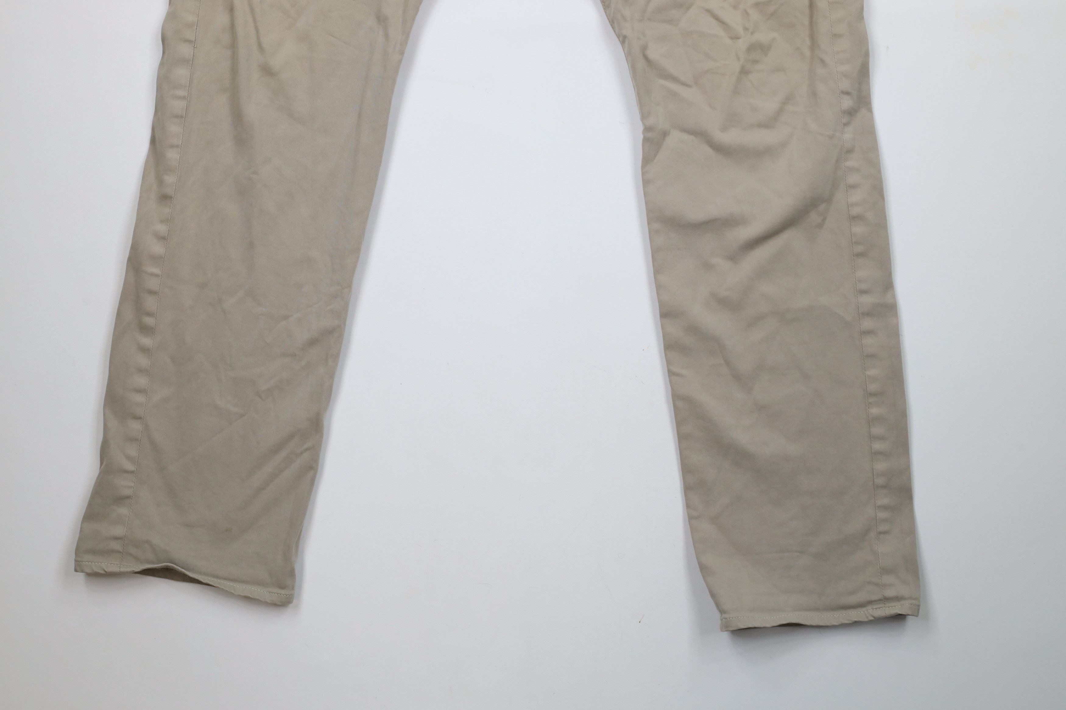 AG Adriano Goldschmied × Vintage Adriano Goldschmied The Graduate Tailored Leg Pants Beige Size US 36 / EU 52 - 4 Thumbnail