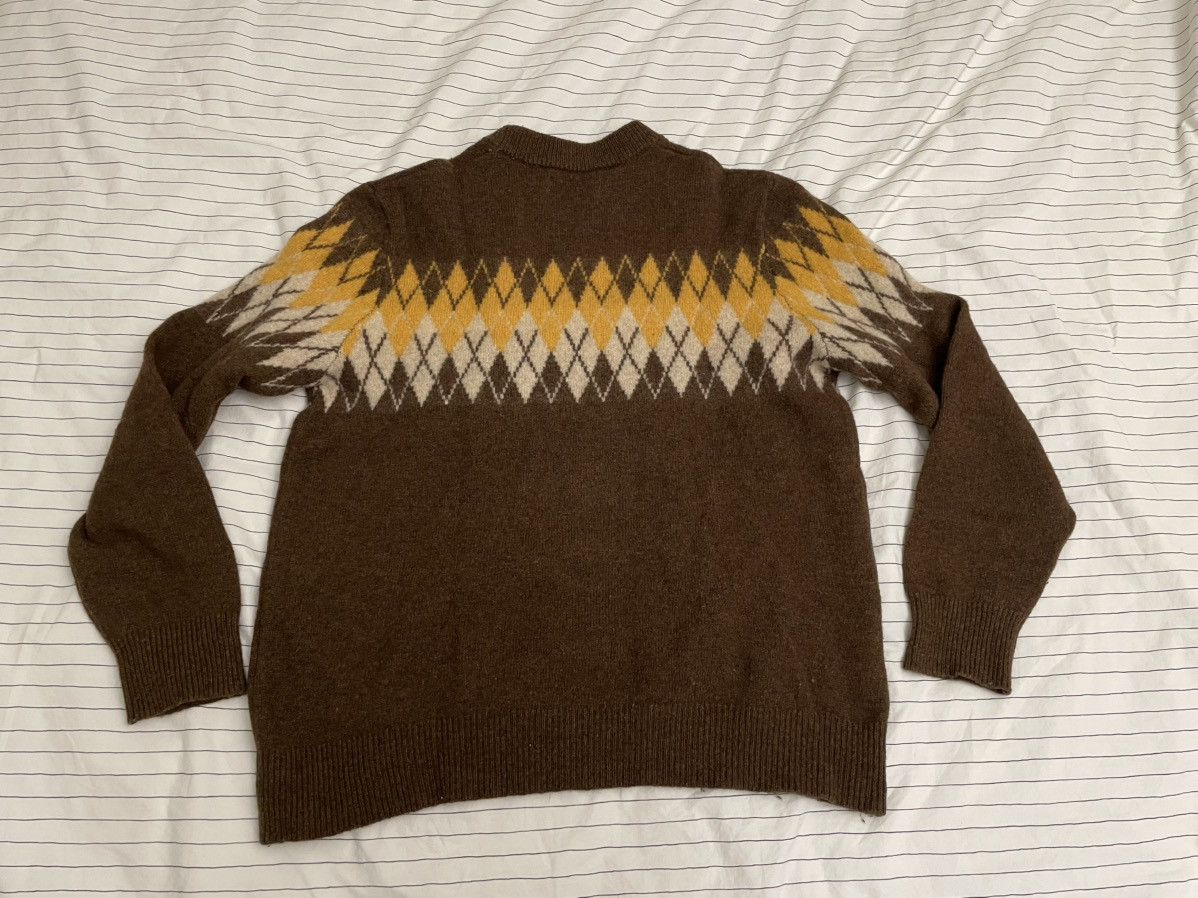 Samsoe Samsoe Samson Argyle Sweater Size US L / EU 52-54 / 3 - 2 Thumbnail