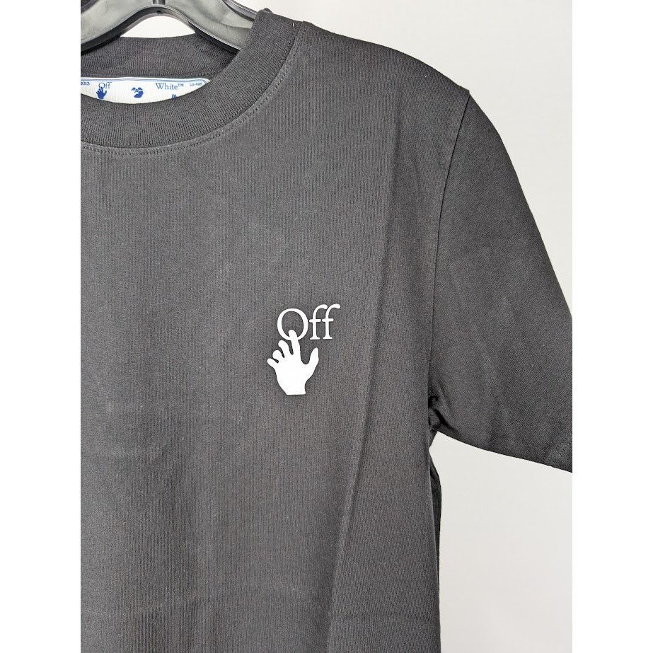 Off-White o1rshd1 Q:2 / Carav Arrow S/S Slim Tee in Black/White Size US XS / EU 42 / 0 - 6 Thumbnail