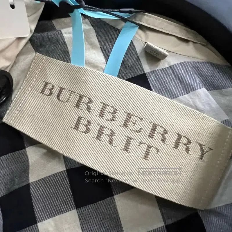 Burberry Burberry Khaki Cotton Short Trench Coat. Size XXS / US 00 / IT 34 - 5 Thumbnail