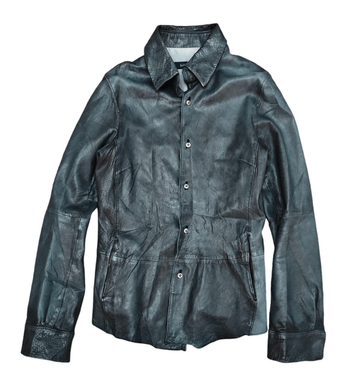 Japanese Brand Mac Phee Tomorrowland Leather Jacket Size XS / US 0-2 / IT 36-38 - 1 Thumbnail