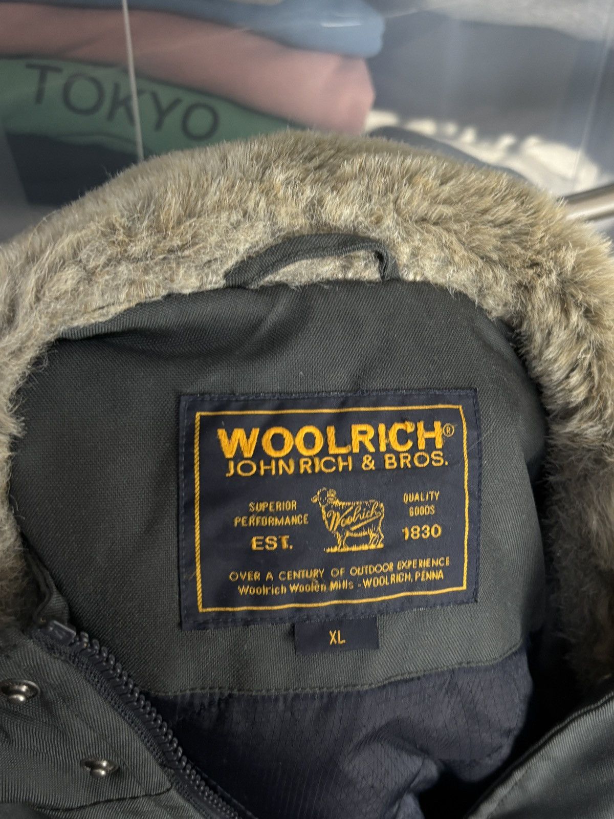 Woolrich Woolen Mills Woolrich John Rich & Bros Parka Coat Jacket Size US XL / EU 56 / 4 - 9 Thumbnail