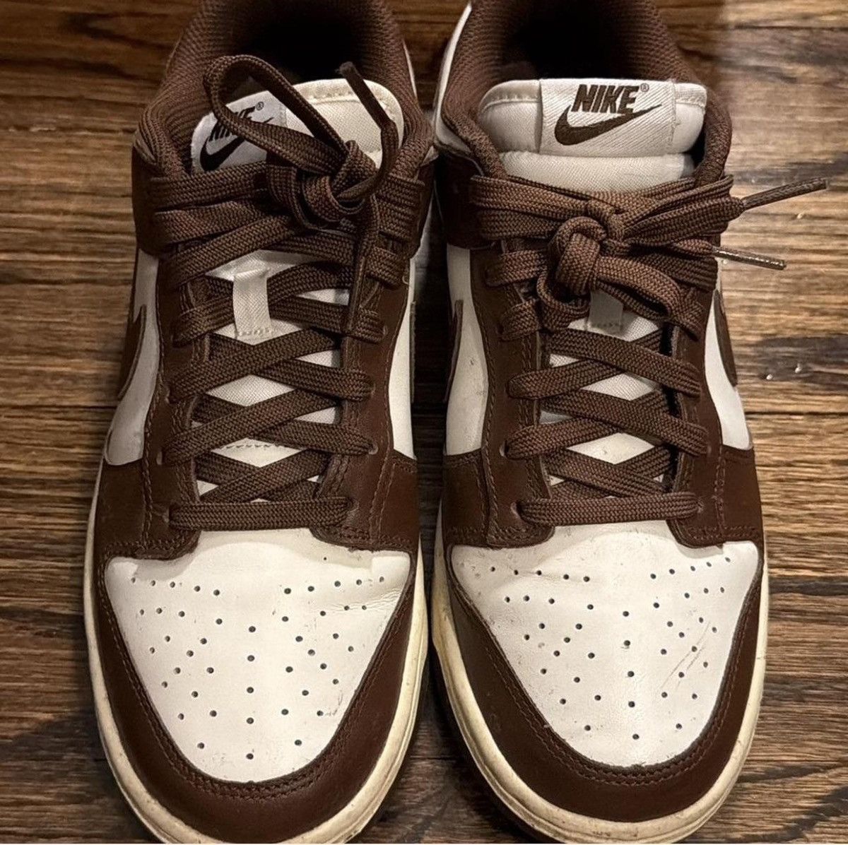 Nike Men/Woman Brown Nike Dunks Size US 7.5 / EU 40-41 - 2 Thumbnail