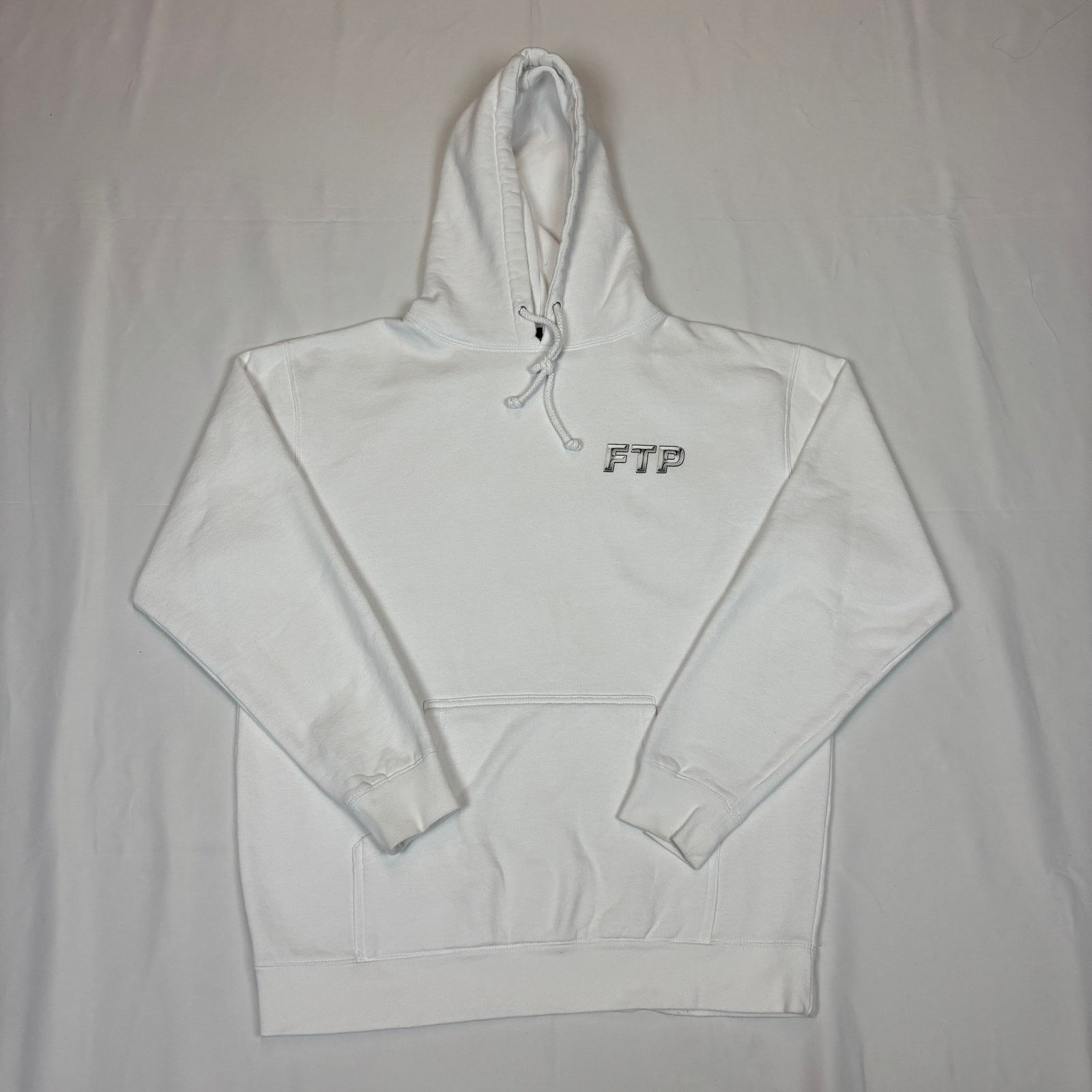 Fuck The Population FTP Chrome Logo Hoodie Men's Large Skate Streetwear Size US L / EU 52-54 / 3 - 2 Thumbnail