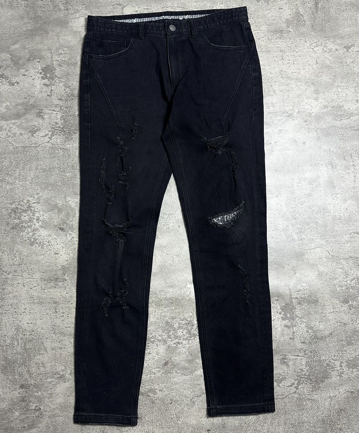 Number (N)ine Number Nine Music Jeans Size US 29 - 3 Thumbnail