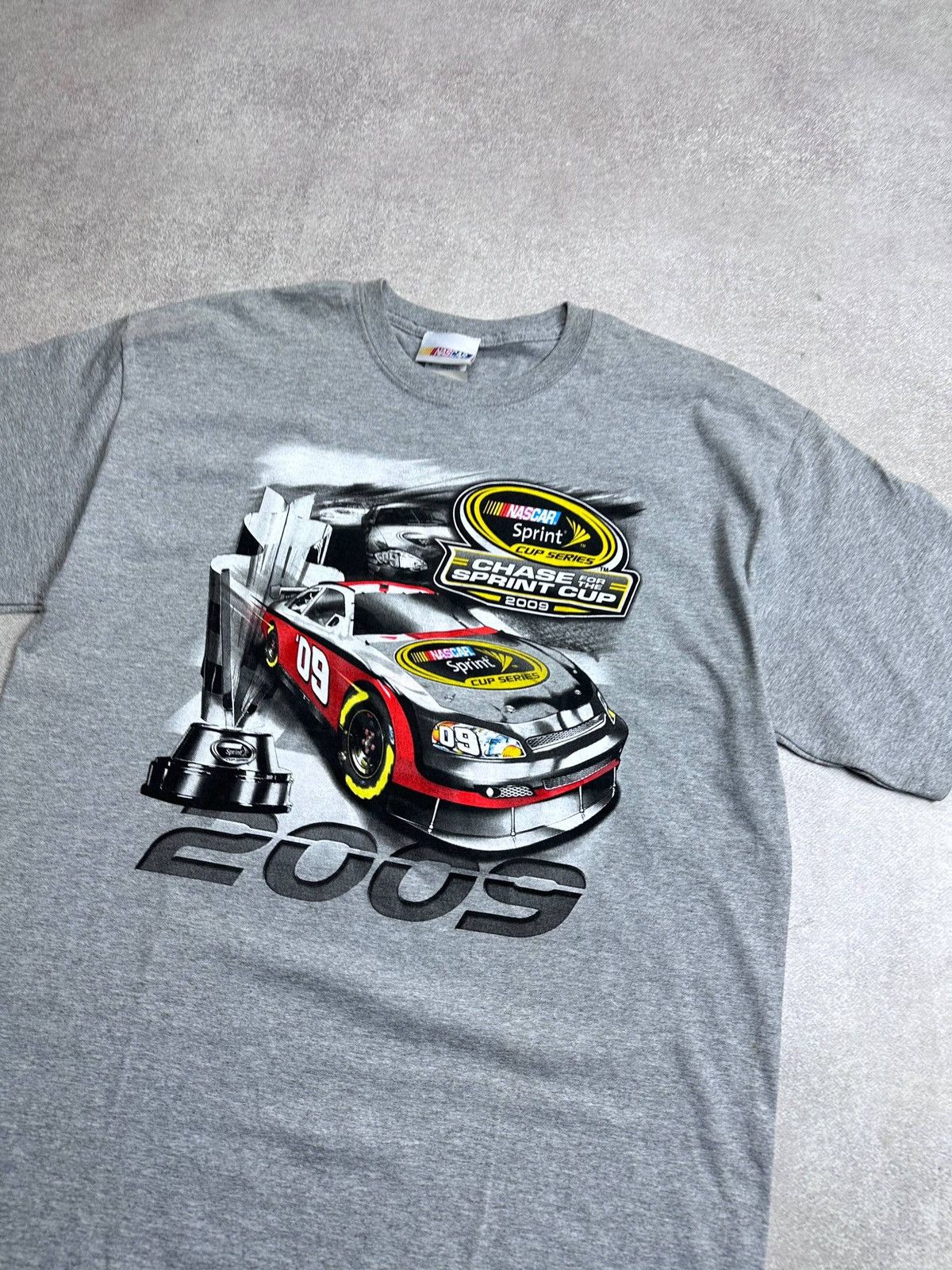Vintage NWT Vintage 2009 Nascare Chase Cup T-shirt L Size US L / EU 52-54 / 3 - 6 Thumbnail