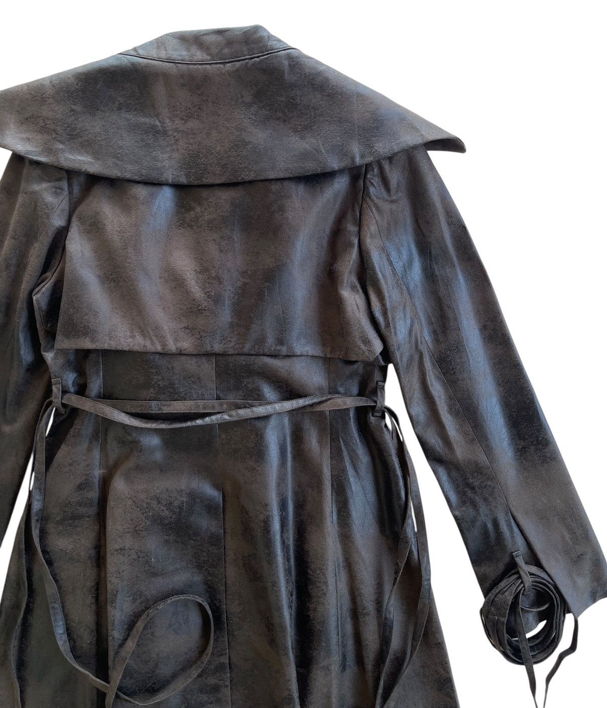 Japanese Brand Luxury Anndrhomme Moleskine Trench Coat Size S / US 4 / IT 40 - 11 Thumbnail
