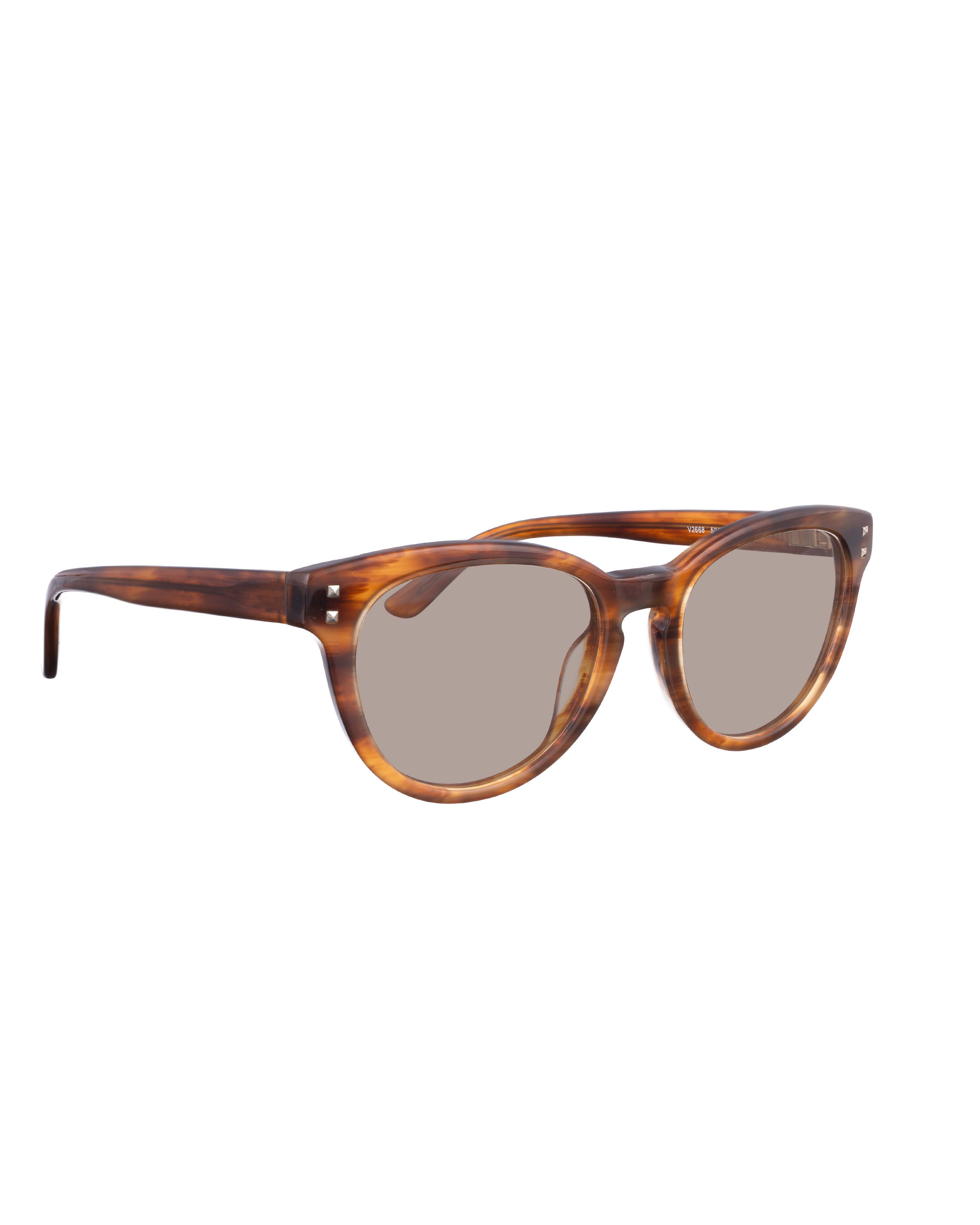 Valentino Valentino 00s Bold Classic Brown Sunglasses Size ONE SIZE - 1 Thumbnail