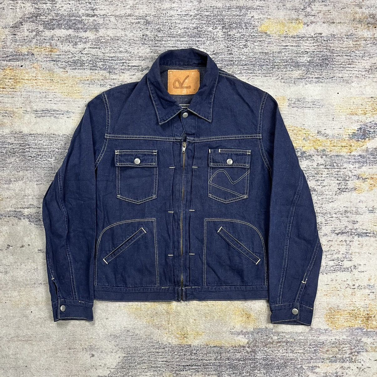 45rpm R by 45Rpm indigo trucker denim jacket Size US S / EU 44-46 / 1 - 1 Thumbnail