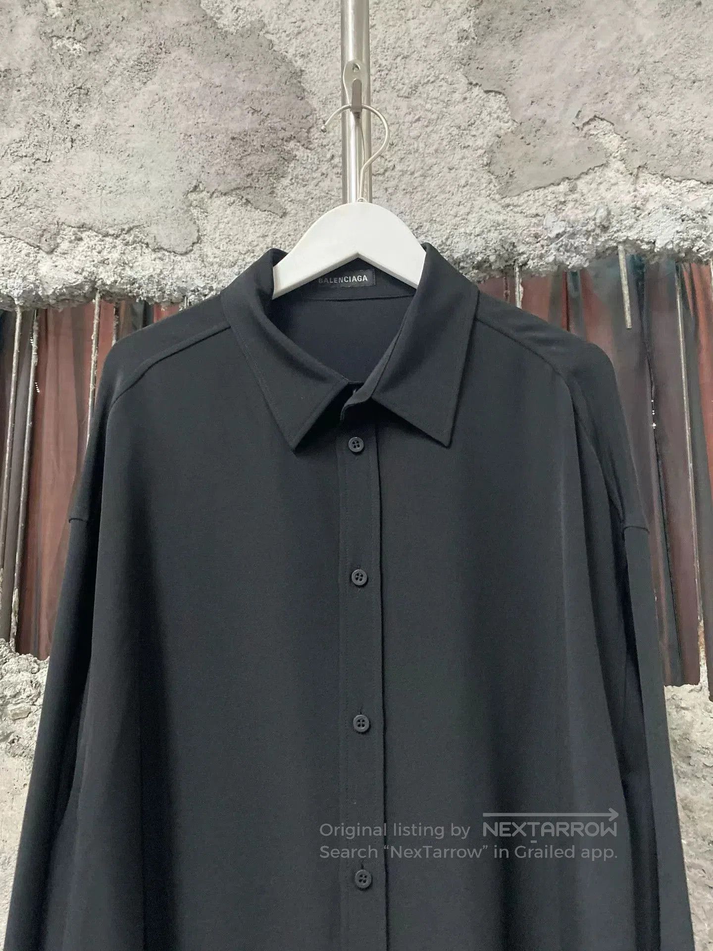 Balenciaga balenciaga crystal embellished shirt. Size XS / US 0-2 / IT 36-38 - 3 Thumbnail