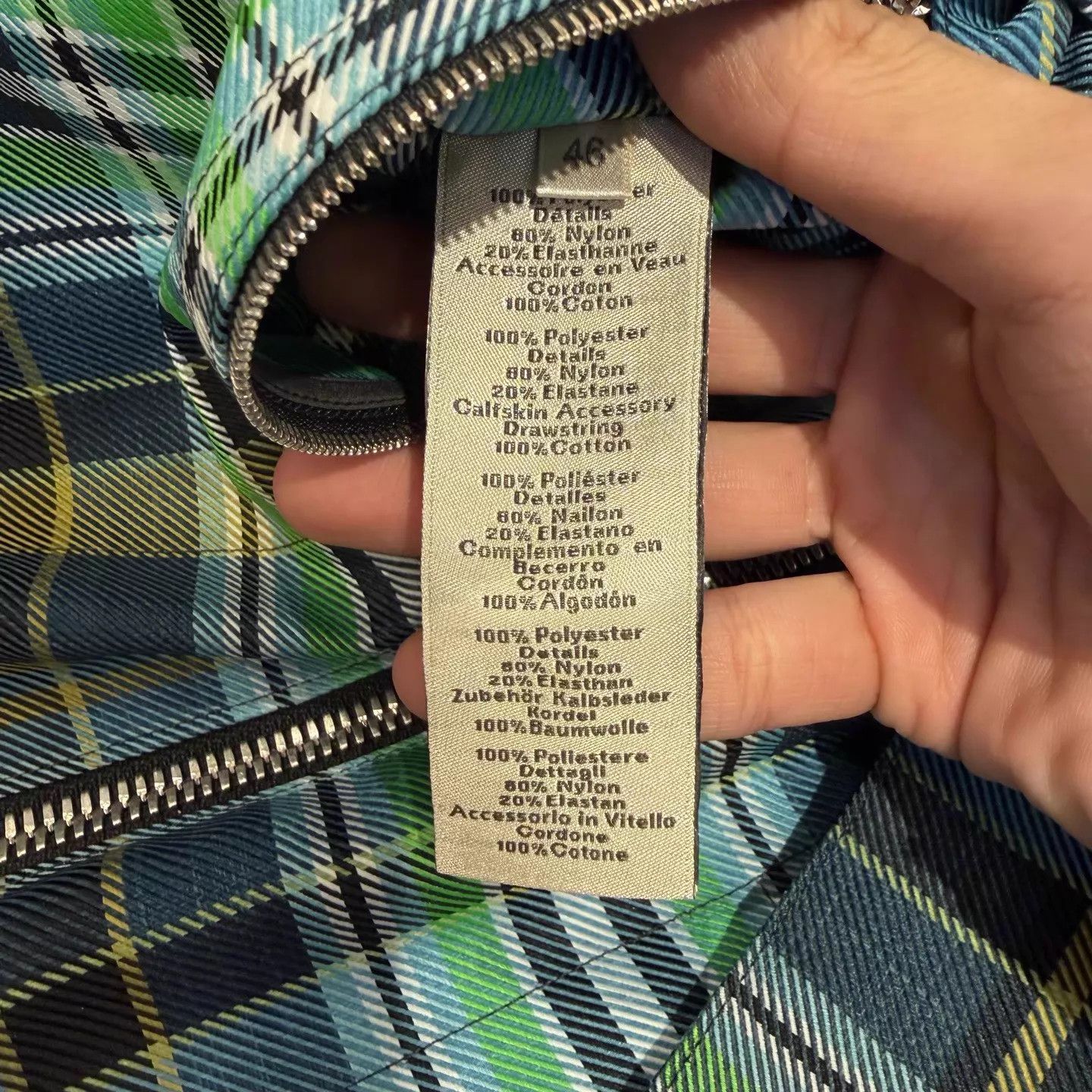 Hermes Hermes BG Check Tech Shirt Hooded Jacket Size 46 Size US S / EU 44-46 / 1 - 6 Thumbnail