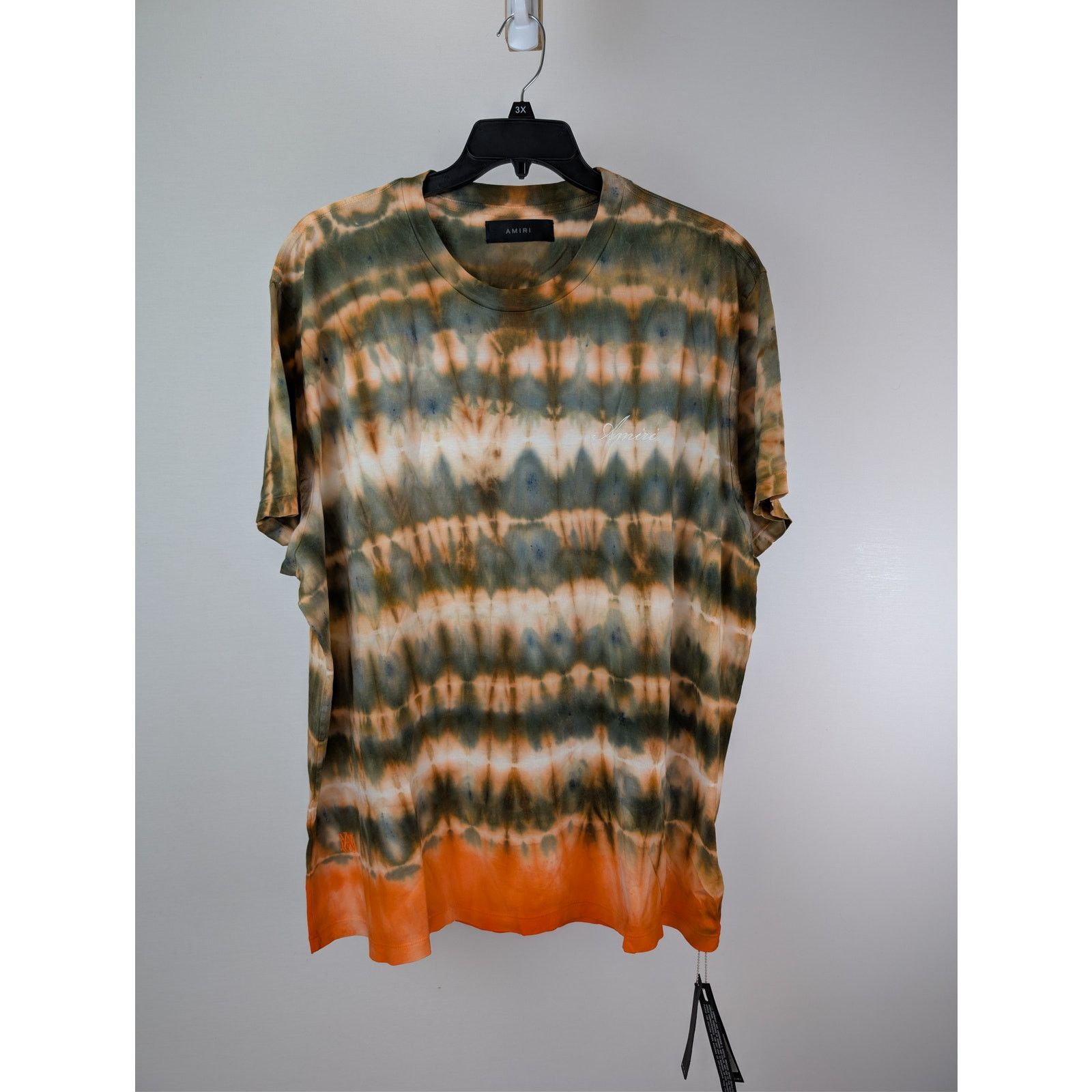 Amiri o1rshd1 3XL Tie Dye Tee T-Shirt in Orange Size US XXL / EU 58 / 5 - 2 Thumbnail