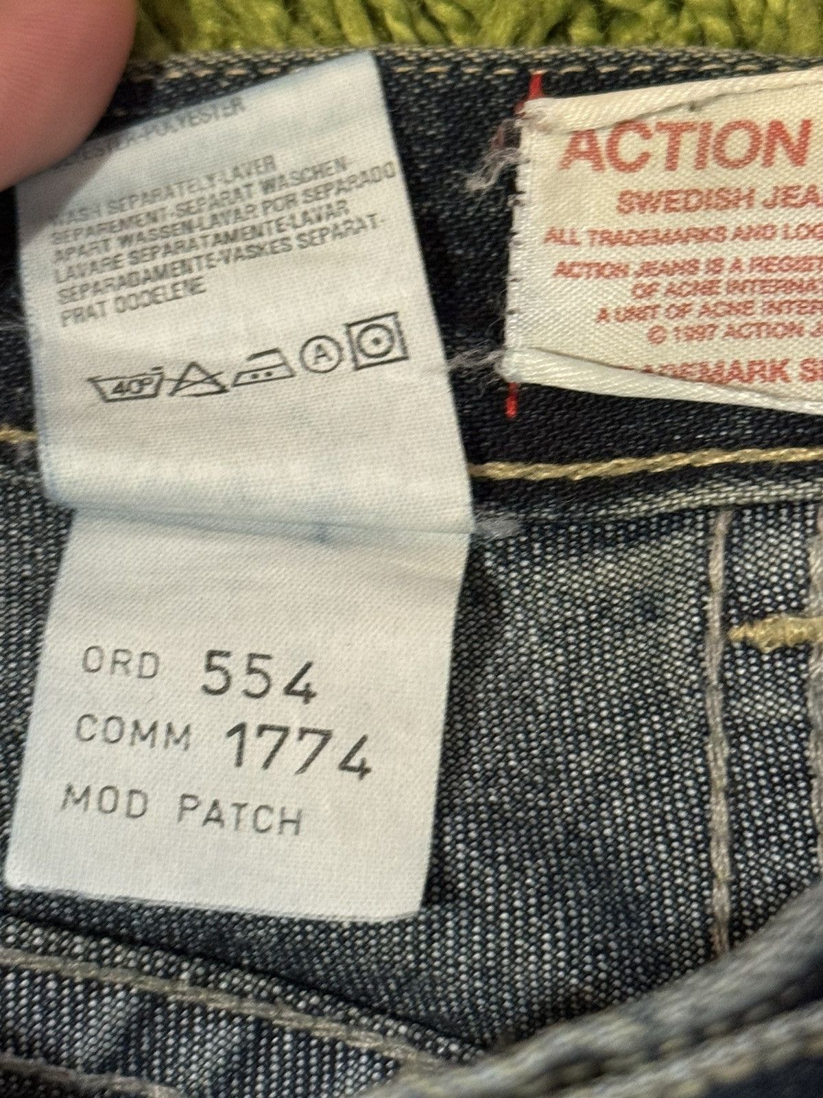 Acne Studios Vintage super rare Acne Studios “Action Jeans” Size 30" / US 8 / IT 44 - 4 Thumbnail