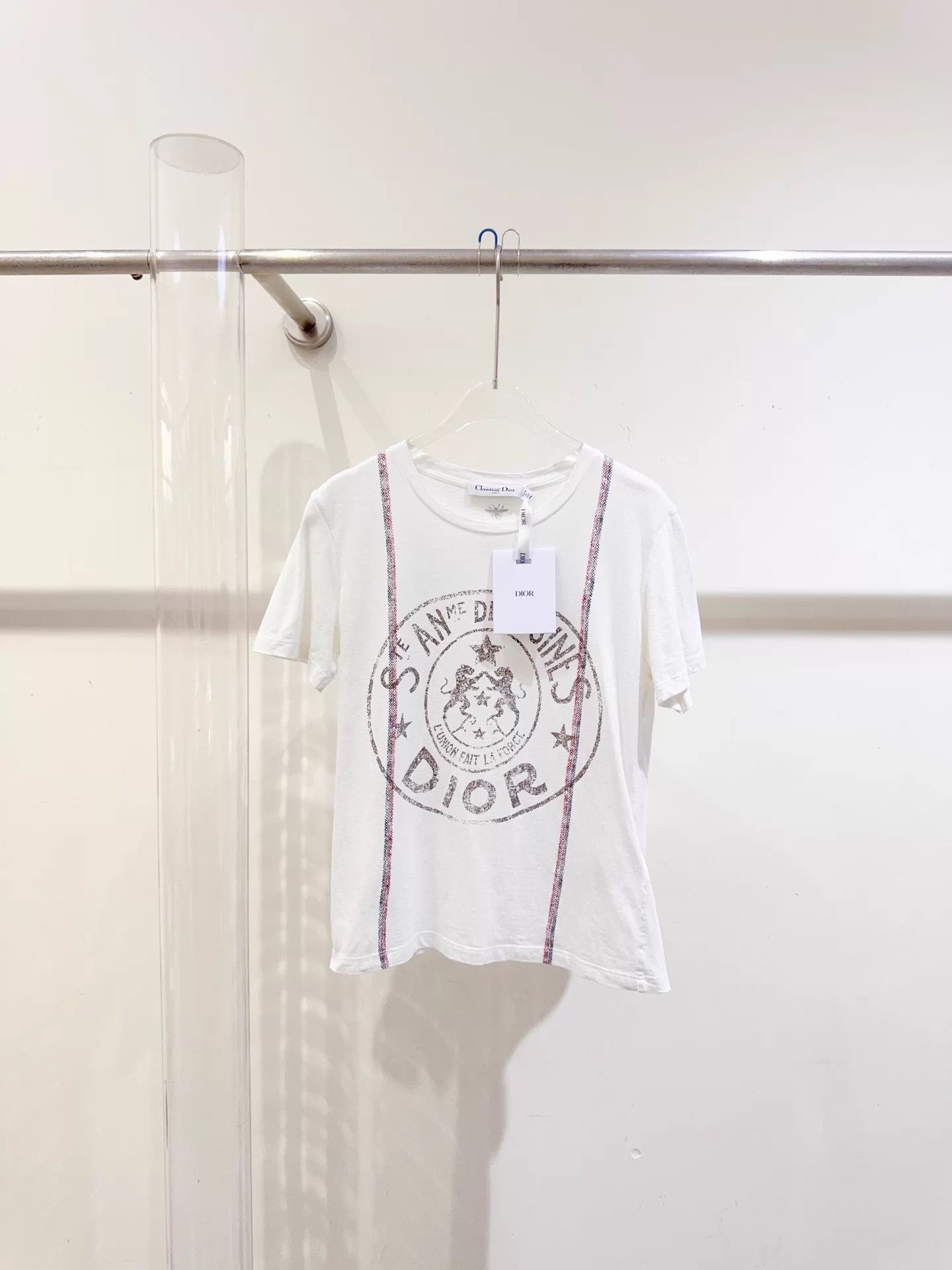 Dior Dior XS New Short Sleeve Tee Logo Size XS / US 0-2 / IT 36-38 - 1 Thumbnail