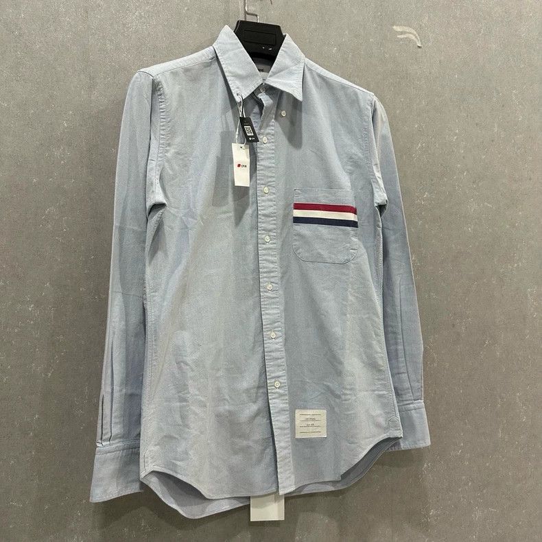 Thom Browne Thom Browne Blue shirt Size US M / EU 48-50 / 2 - 3 Thumbnail