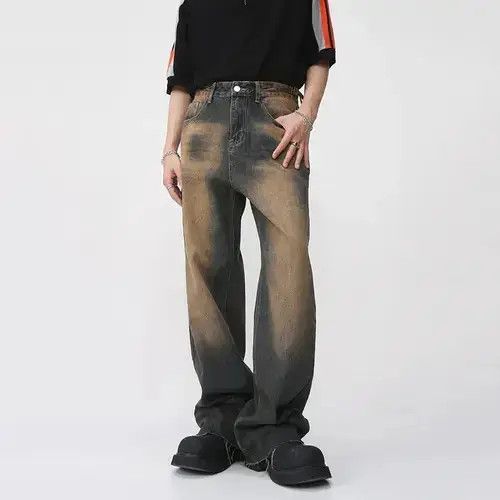 Jean Vintage Burrs Baggy Denim Size US 32 / EU 48 - 1 Thumbnail