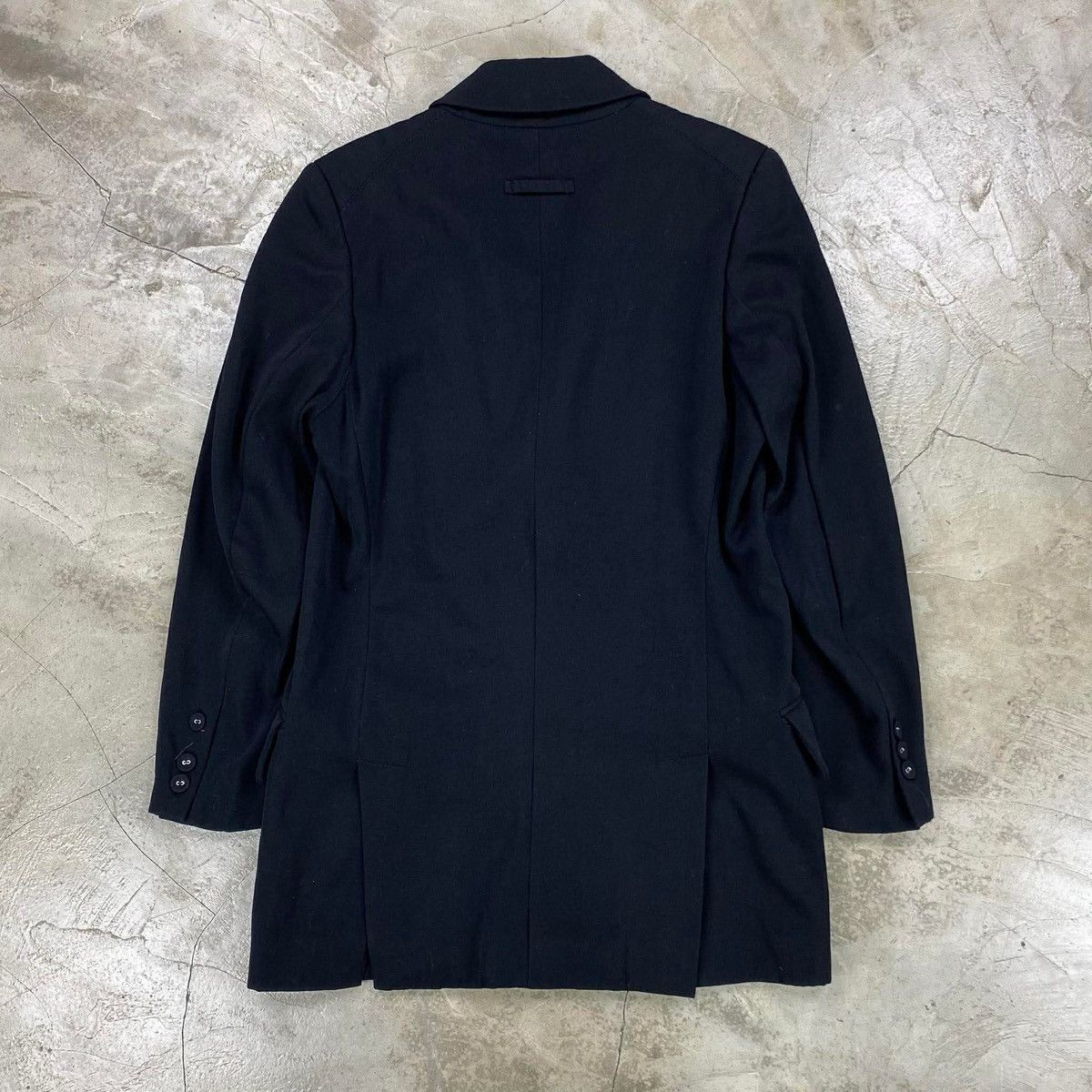 Jean Paul Gaultier FEMME Peak Lapel Double Breasted Wool Blazer Size 38R - 11 Thumbnail