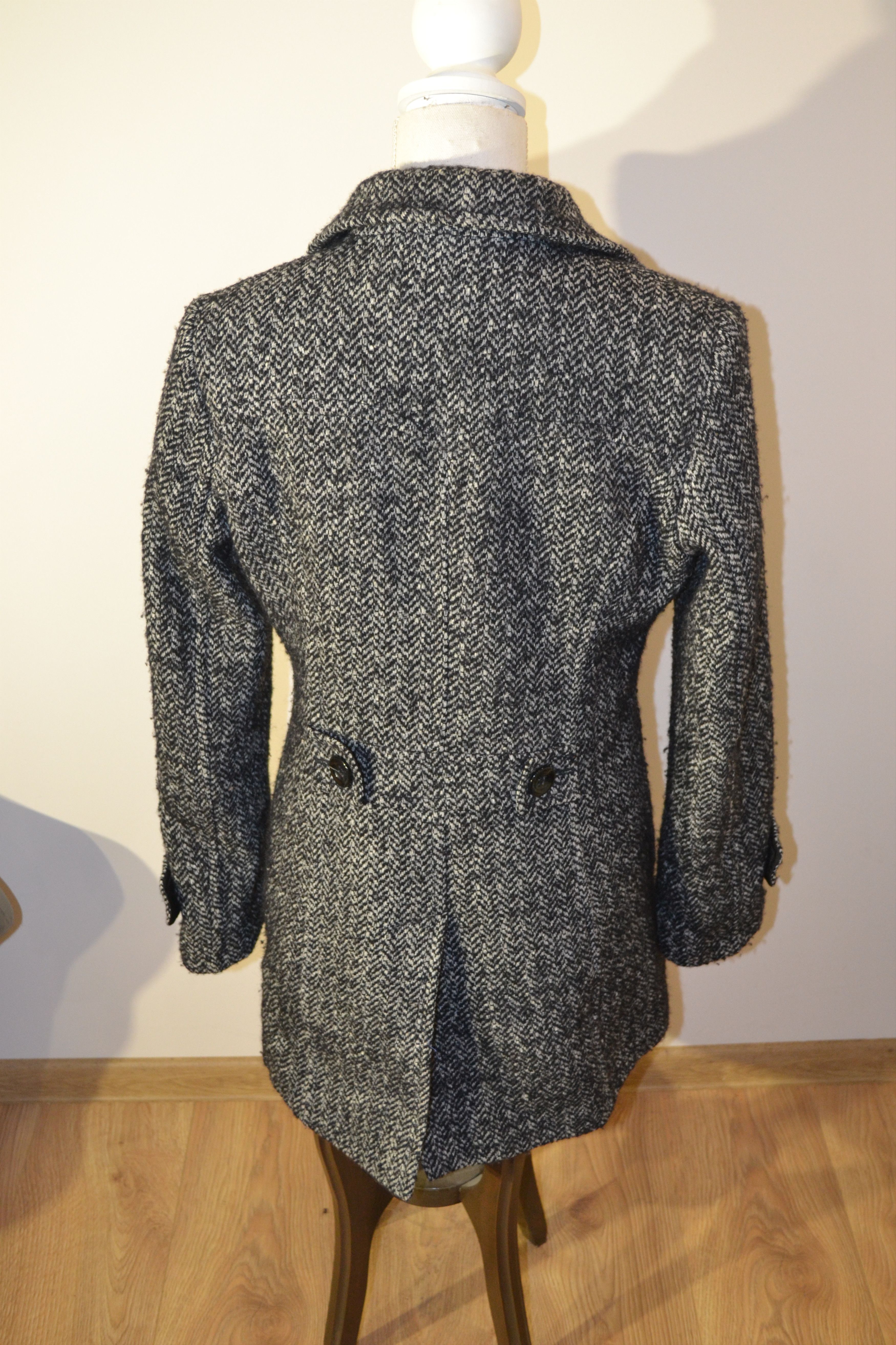 Other Vintage Christian Berg Wool Coat – Wool Blend Overcoat Size M / US 6-8 / IT 42-44 - 5 Thumbnail