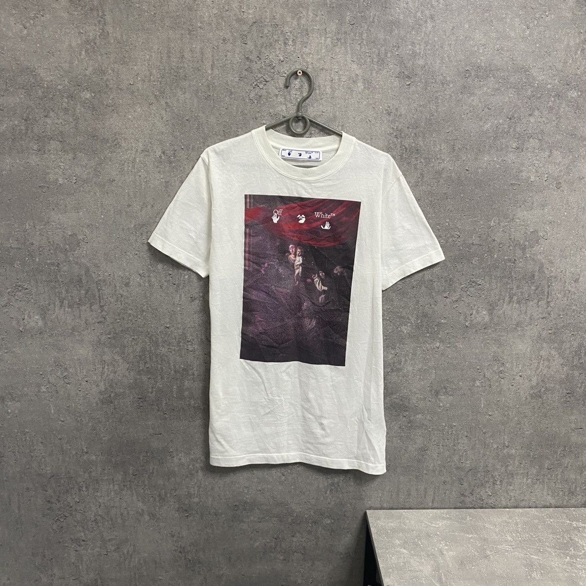 Off-White Off-White Caravaggio T-Shirt Big Logo Size US S / EU 44-46 / 1 - 1 Thumbnail