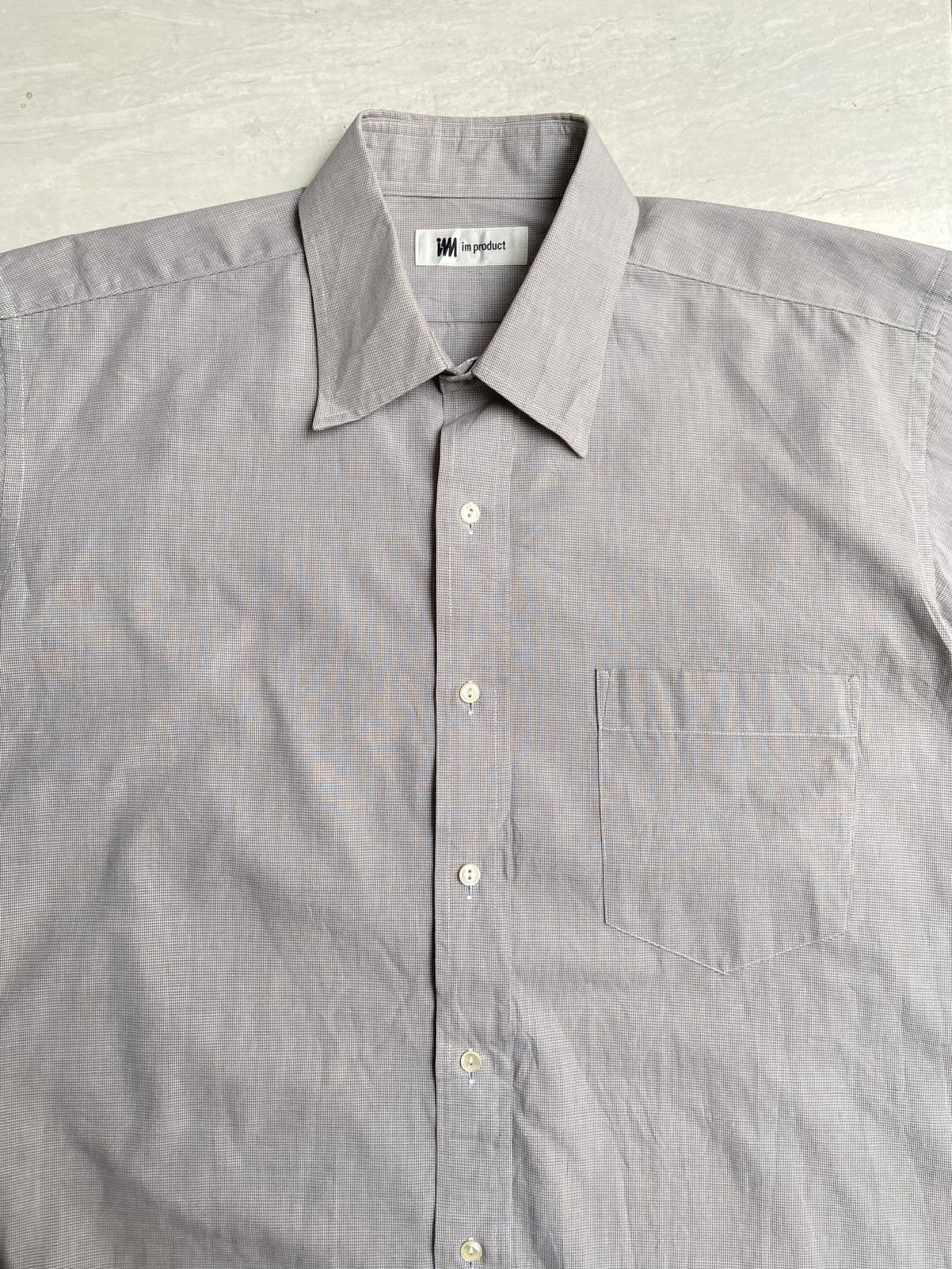 Issey Miyake IM PRODUCT Issey Miyake Grey Shirt Size US M / EU 48-50 / 2 - 3 Thumbnail