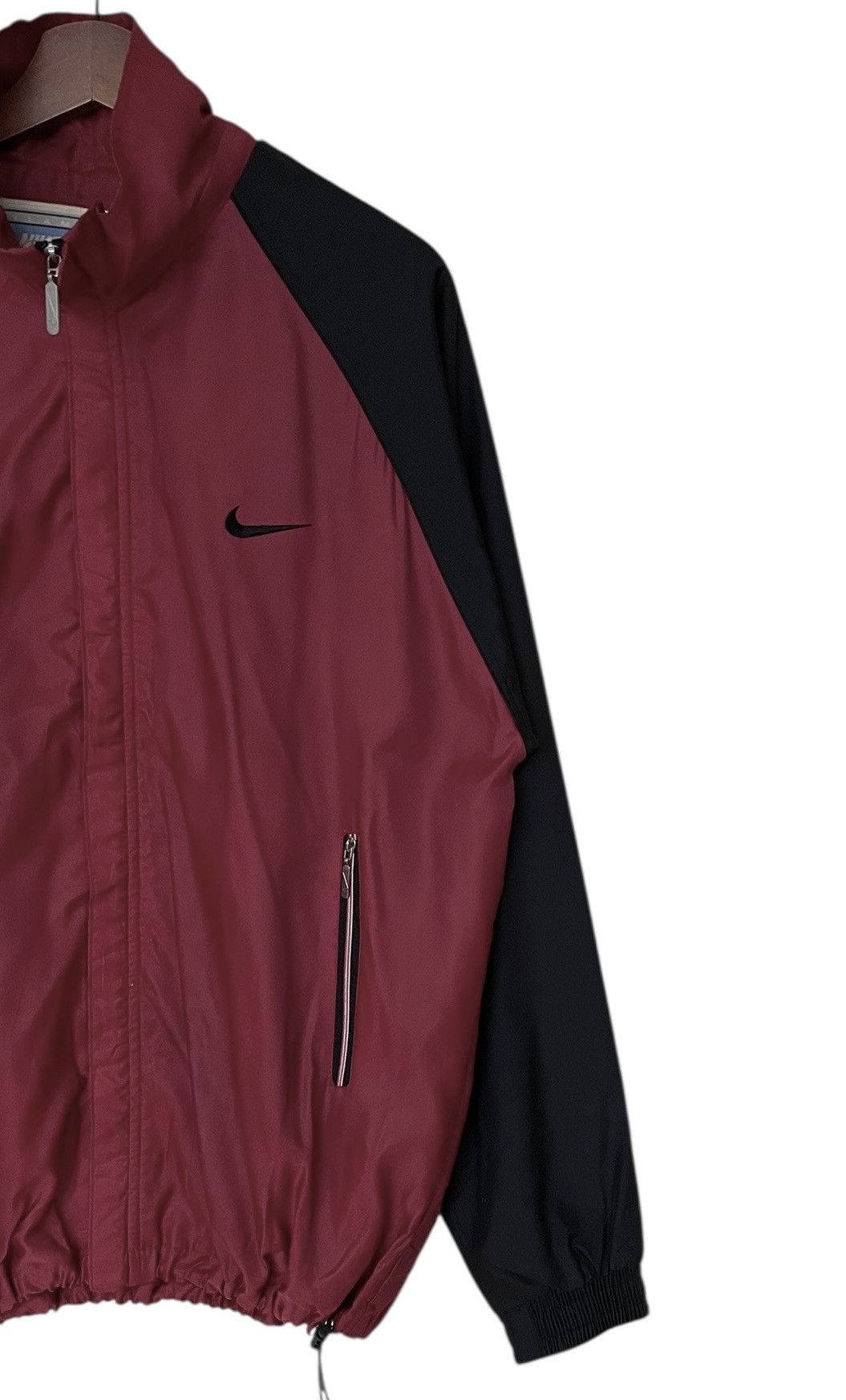 Nike × Vintage Vintage Brand Nike Windbreaker Nylon Jacket 1990s Size US L / EU 52-54 / 3 - 4 Thumbnail