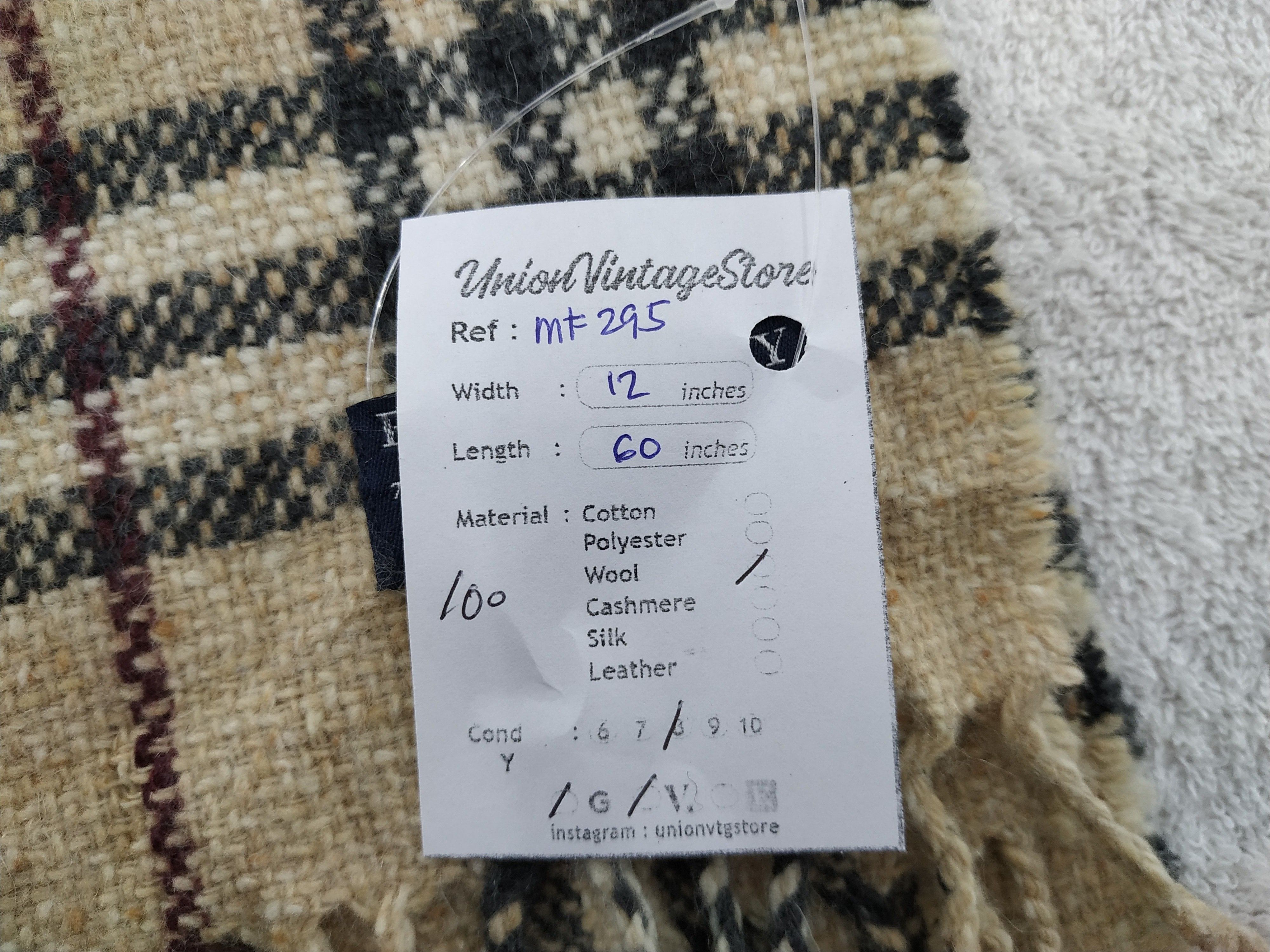 Burberry Vintage Burberry Scarf/Muffler/Neckwear MF295 Size ONE SIZE - 7 Thumbnail