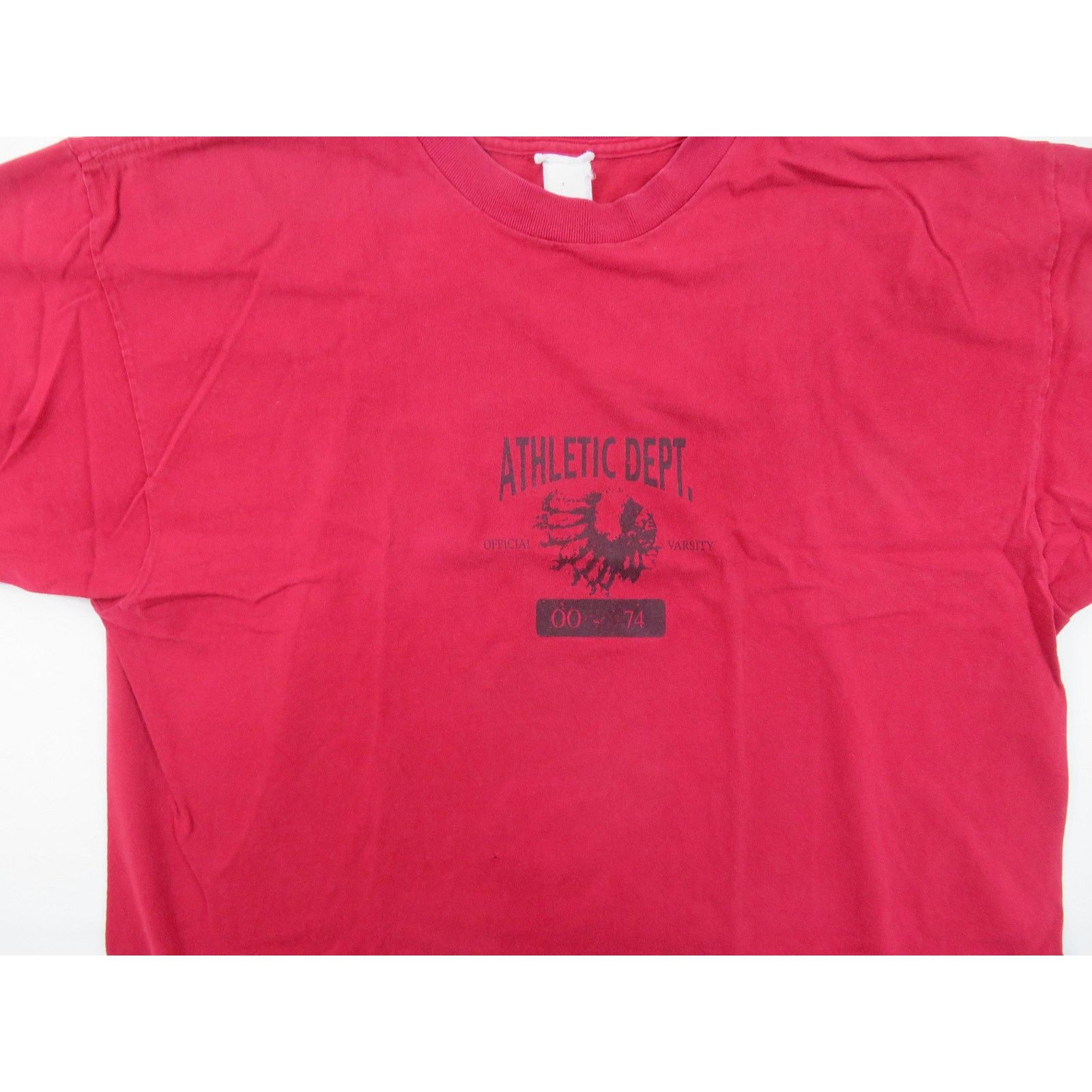 Other Athletic Dept Native American Graphic T-Shirt Red Sz XL 90s Size US XL / EU 56 / 4 - 3 Thumbnail