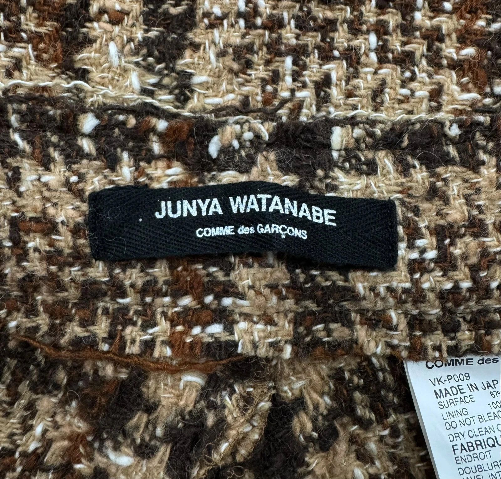 Junya Watanabe Junya Watanabe Comme des Garcons Wool Tweed Pants Bootcut Size 27" / US 4 / IT 40 - 11 Thumbnail
