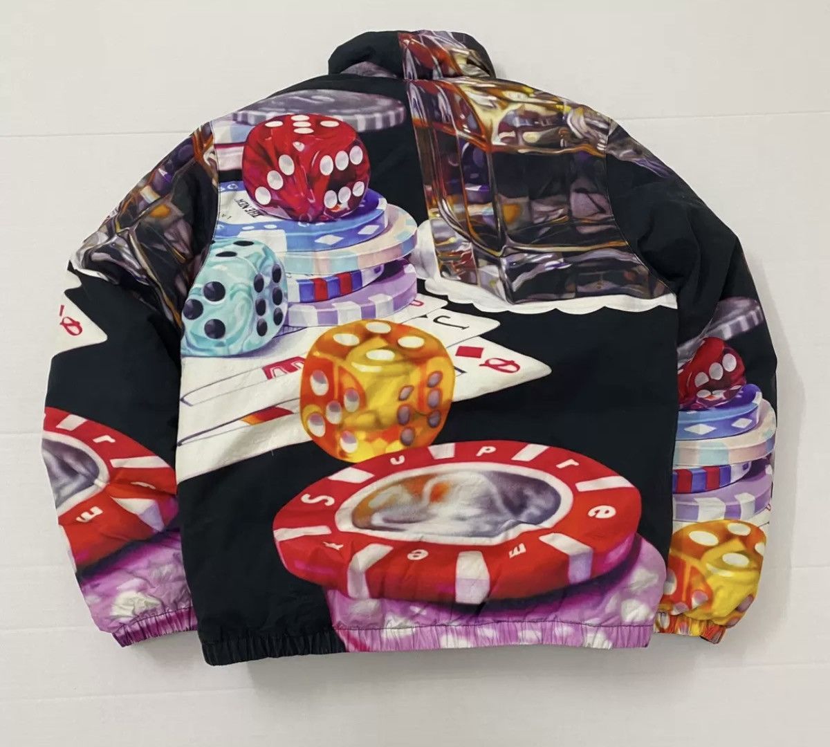 Supreme Supreme casino down nuptse jacket black medium Size US M / EU 48-50 / 2 - 2 Thumbnail