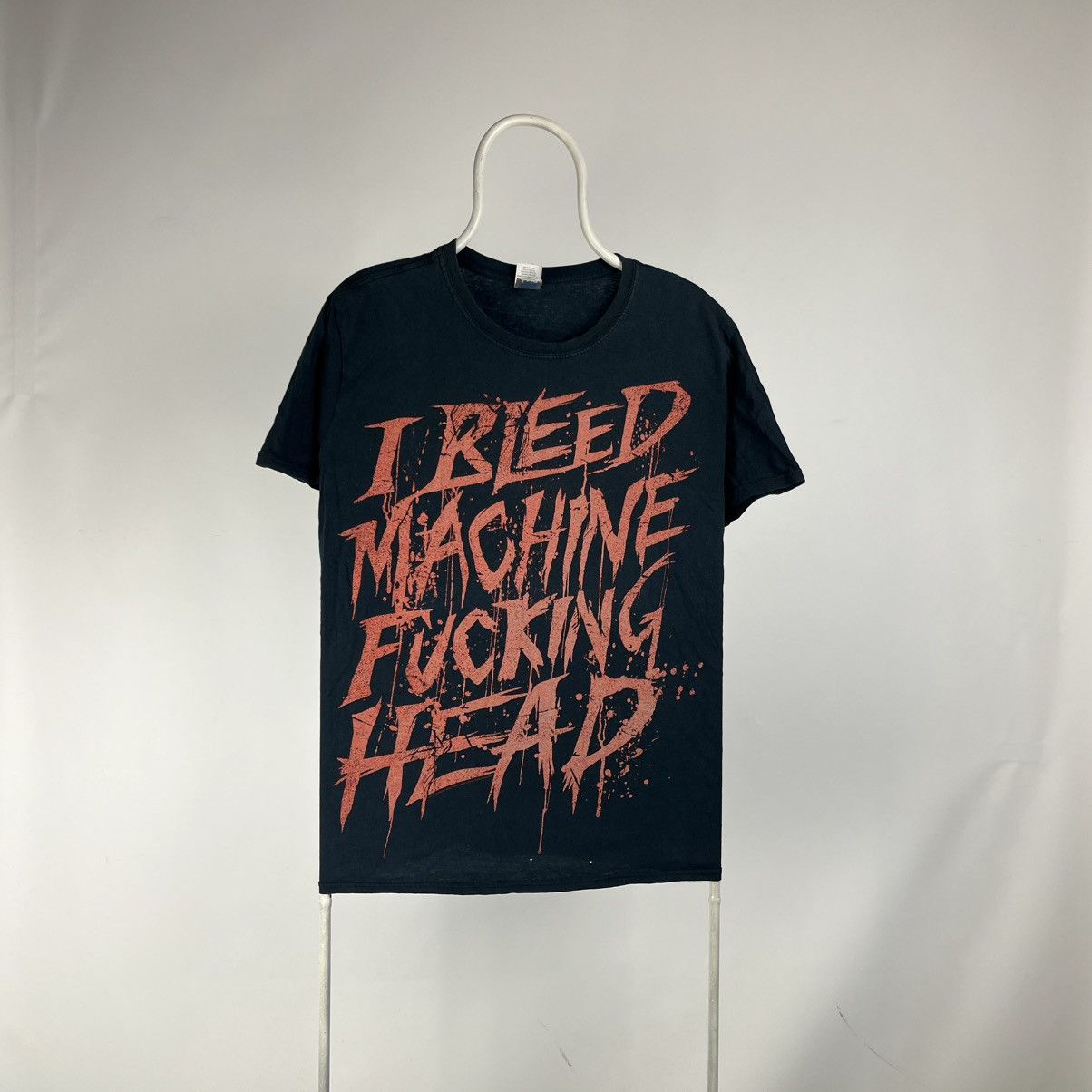 Band Tees Vintage Heavy Metal I Bleed Machine Fucking Head T-shirt Size US L / EU 52-54 / 3 - 1 Thumbnail