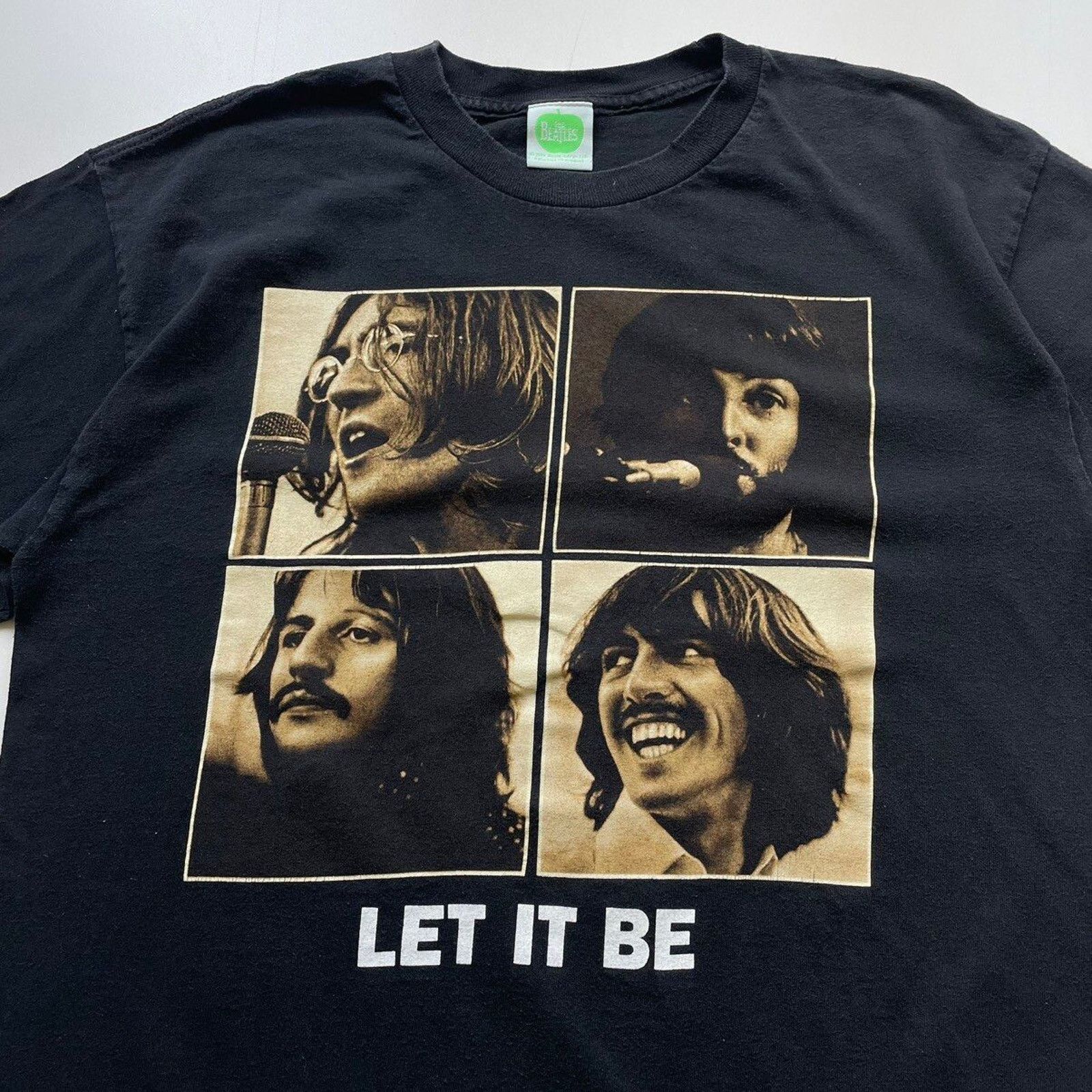 Band Tees Vintage Y2K 2005 The Beatles Let It Be Band T Shirt Large Size US L / EU 52-54 / 3 - 2 Thumbnail