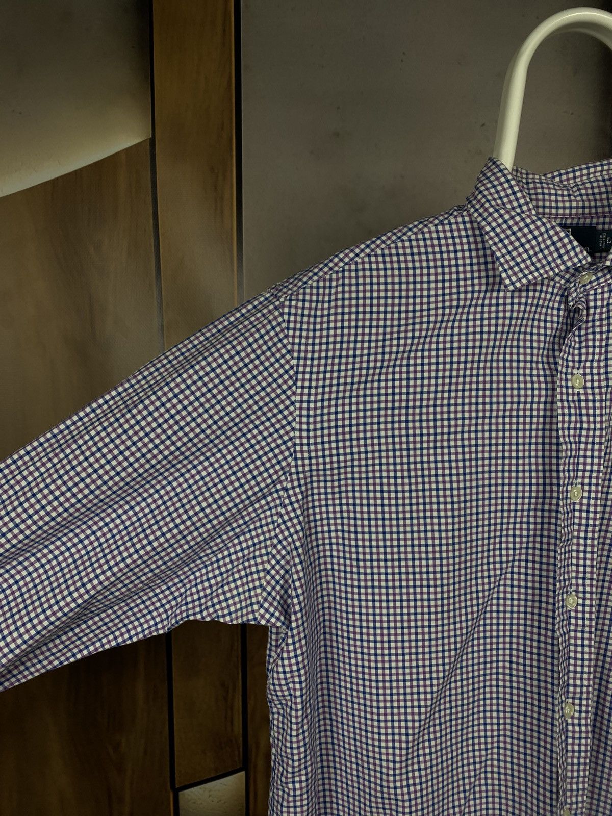 Polo Ralph Lauren 🎠Vintage 90s Shirt Button Up Stanton Custom Fit Flannel Tee🎠 Size US L / EU 52-54 / 3 - 5 Thumbnail
