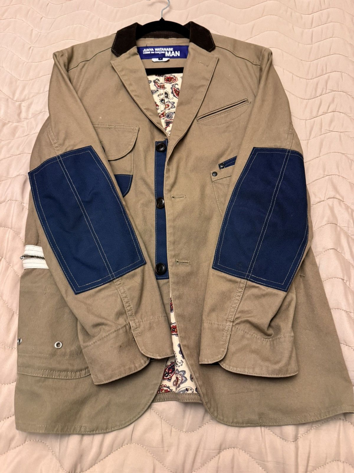 Junya Watanabe Junya watanabe & Comme des Garcons vintage blazer Size 48S - 1 Thumbnail