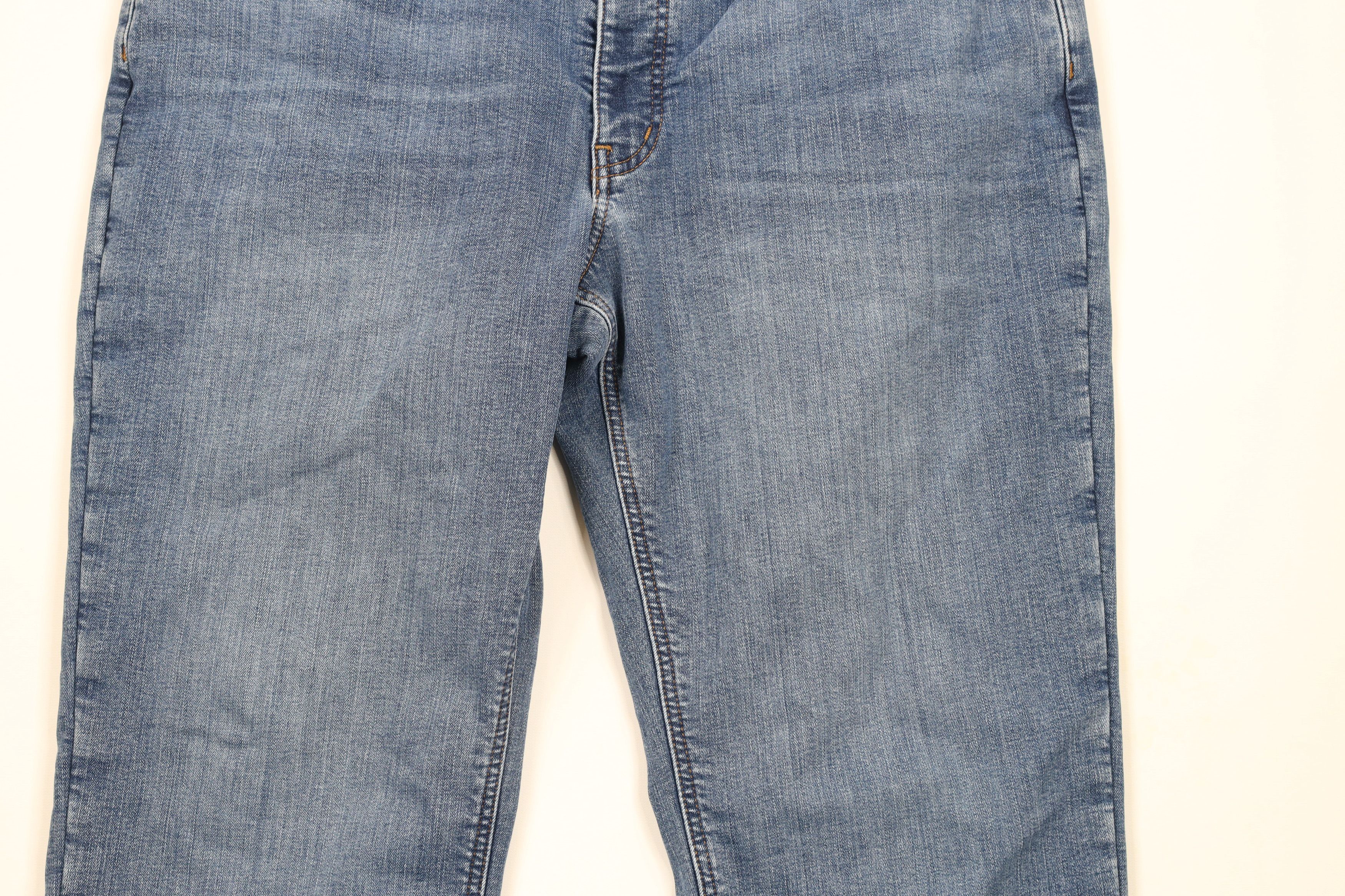 L.L. Bean × Vintage Vintage LL Bean Lined Stretch Straight Leg Denim Jeans Size US 40 / EU 56 - 4 Thumbnail