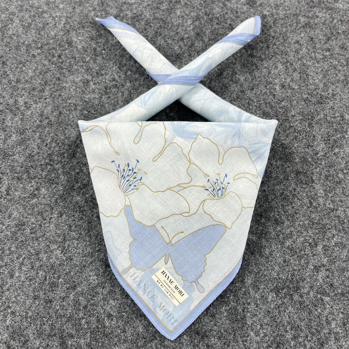 Hanae Mori × Japanese Brand Hanae Mori Bandana / Handkerchief / Neckerchief B324 Size ONE SIZE - 2 Thumbnail
